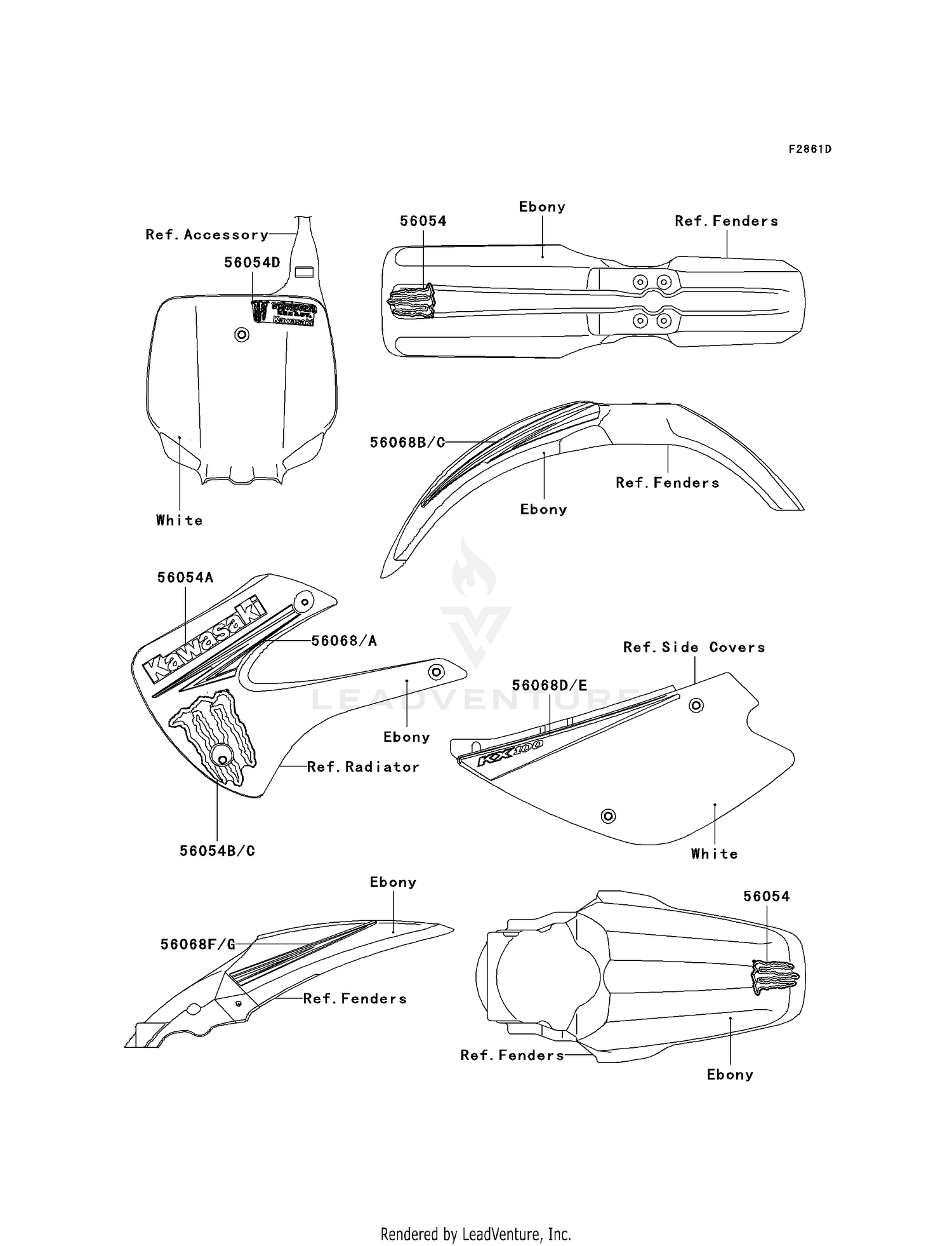 DECALS (EBONY)(D9FA)