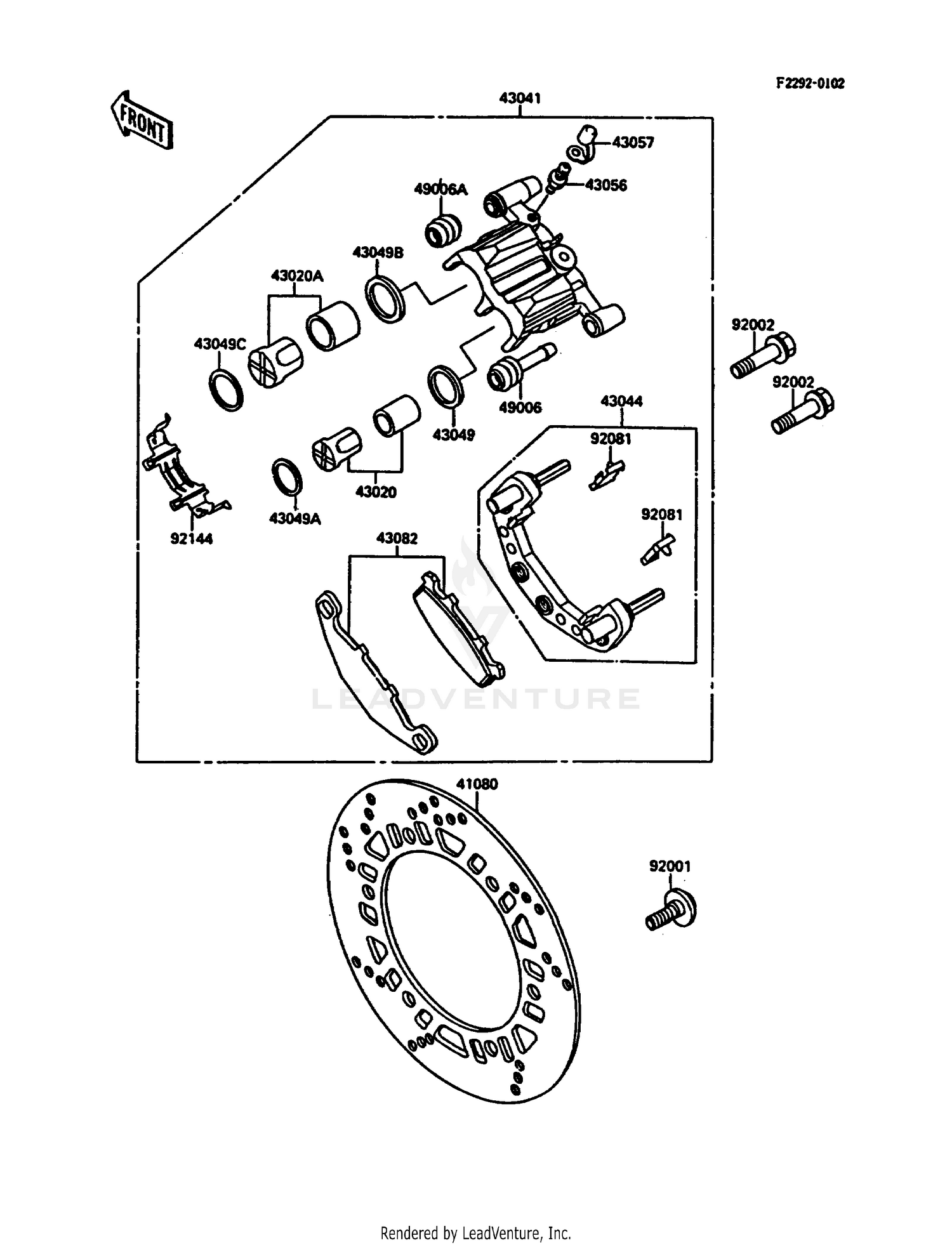 FRONT BRAKE (01648&NAMI.)