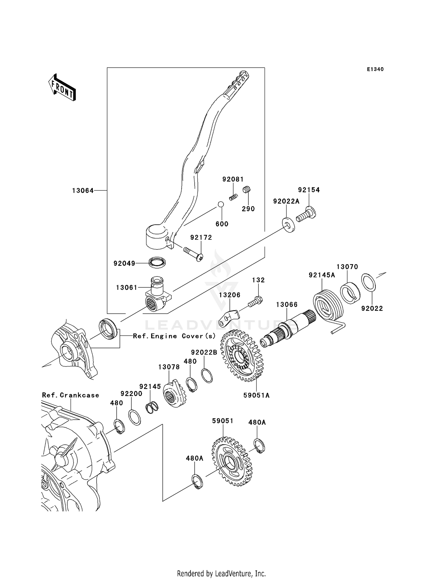 KICKSTARTER MECHANISM
