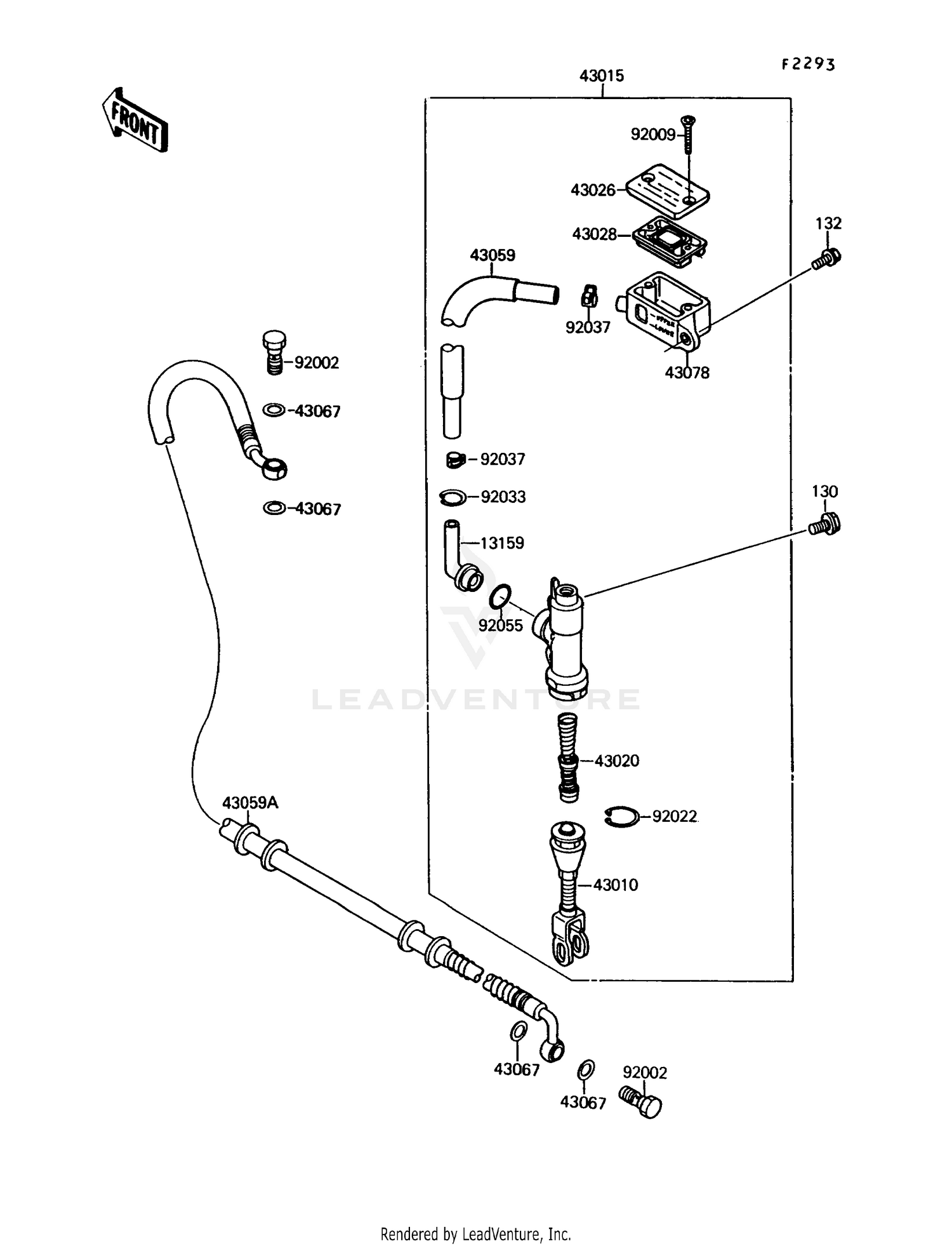 REAR MASTER CYLINDER