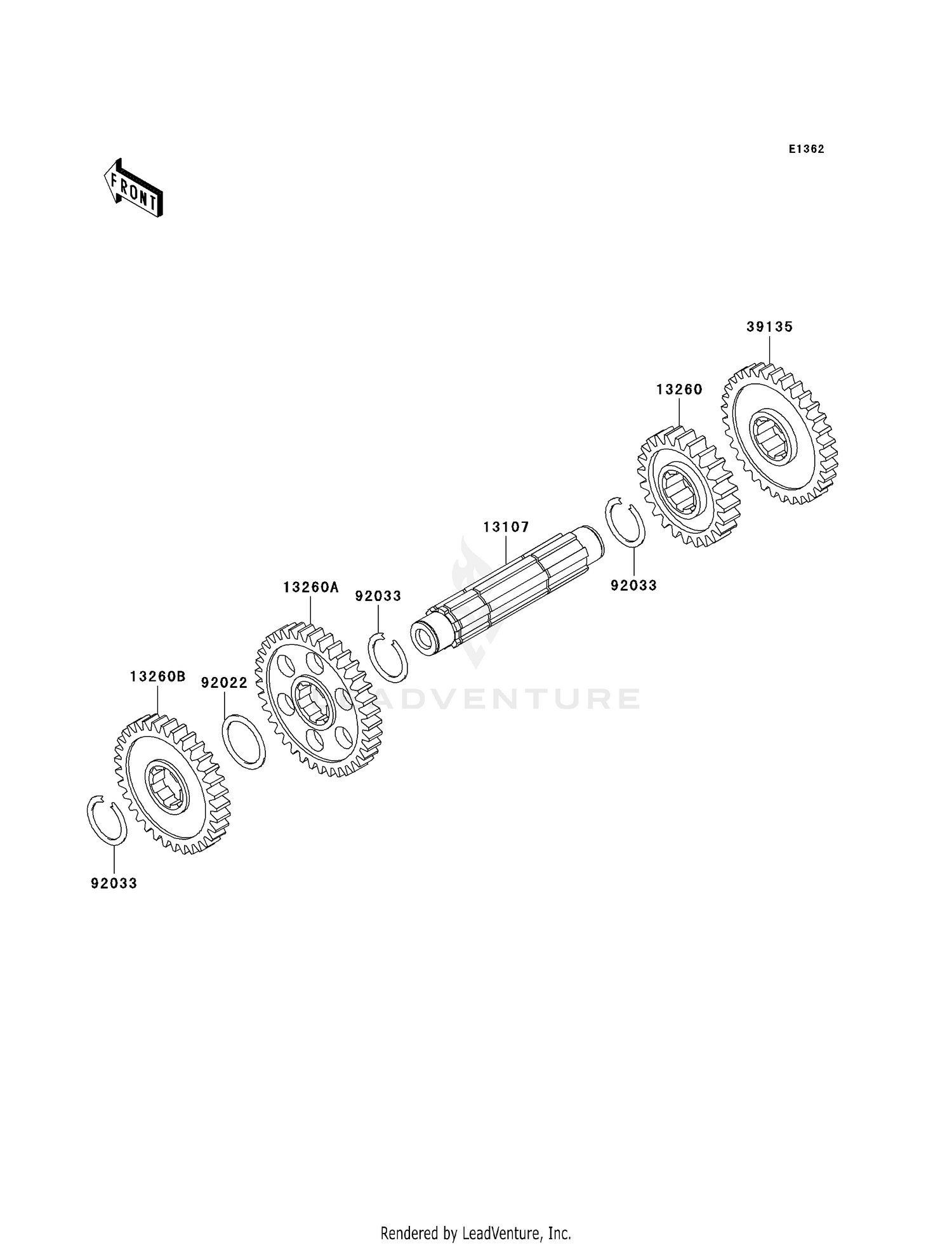 GEAR CHANGE DRUM/SHIFT FORK(S)