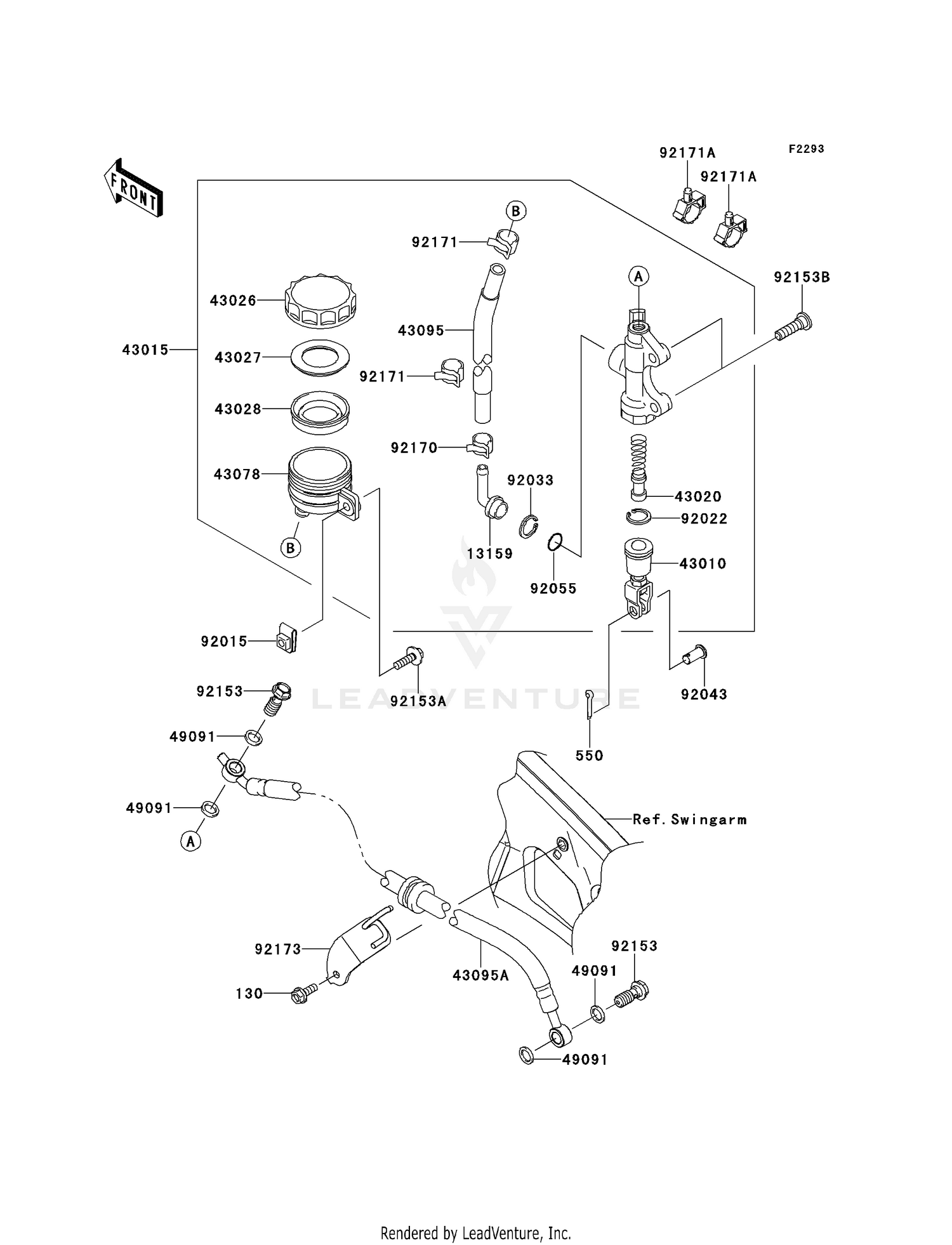 REAR MASTER CYLINDER