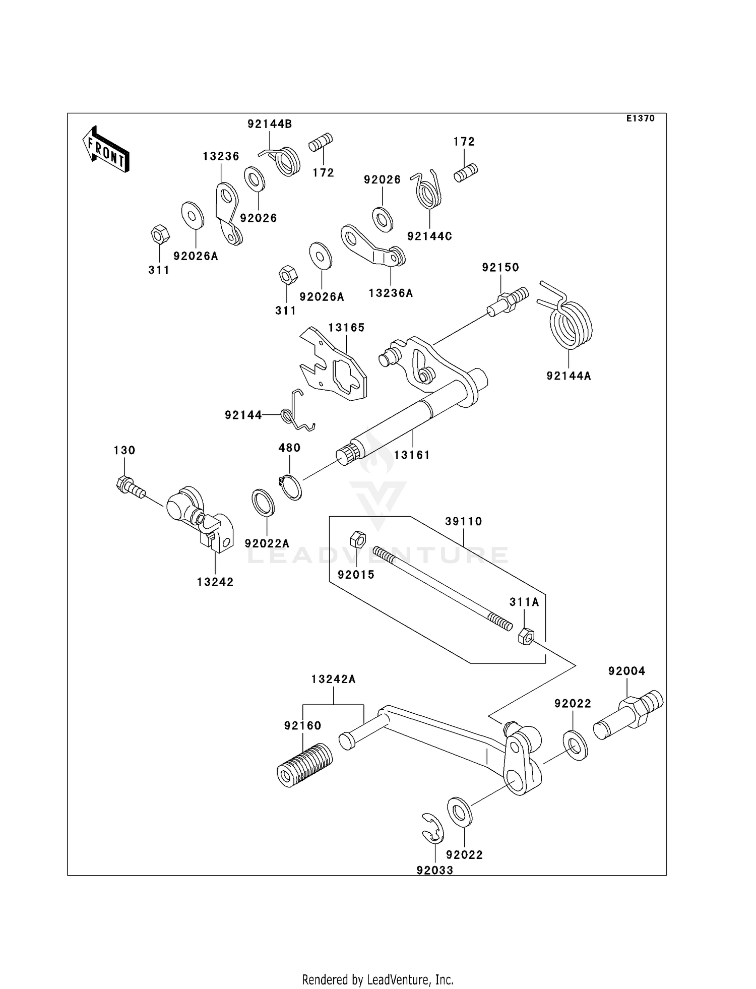 GEAR CHANGE MECHANISM