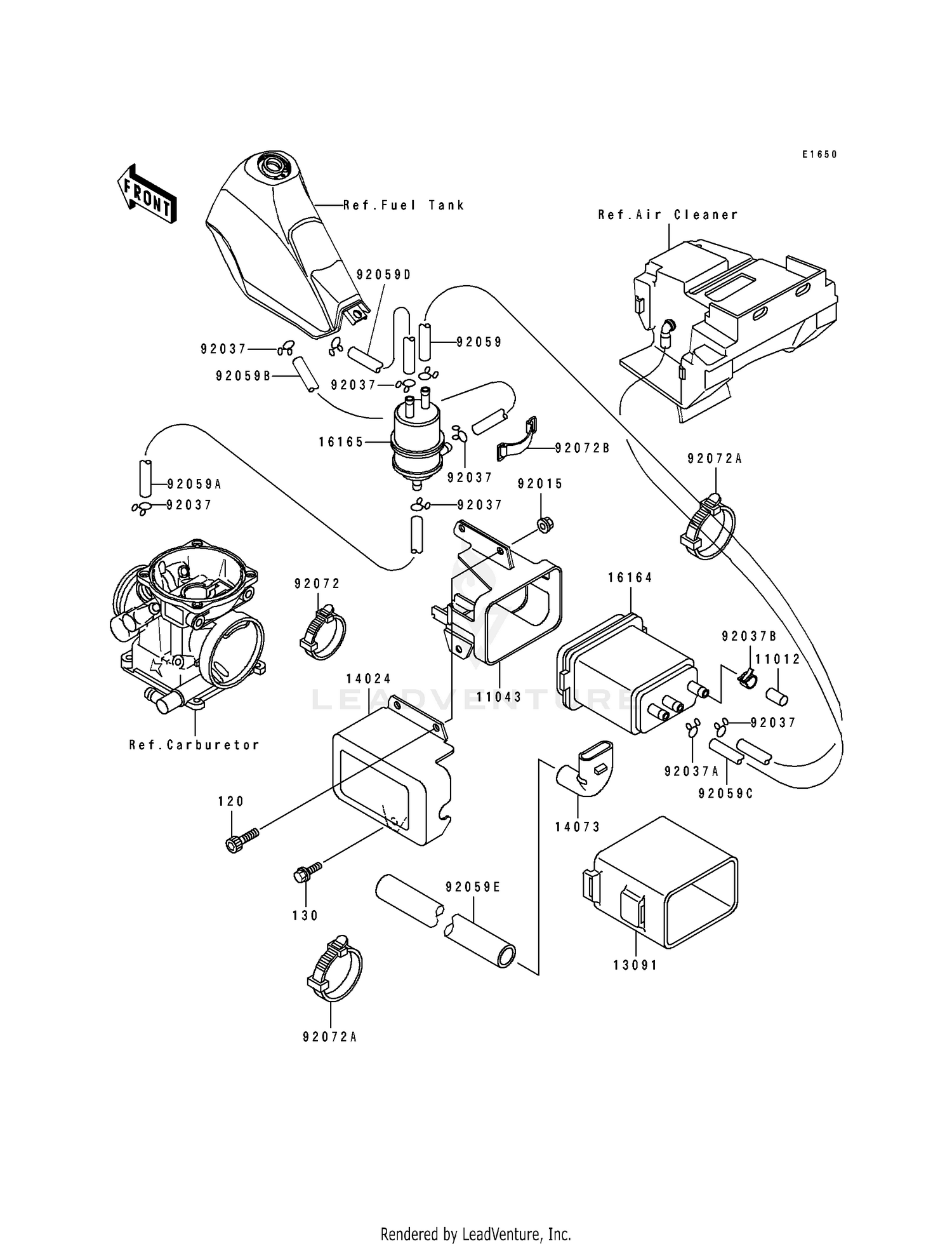 FUEL EVAPORATIVE SYSTEM