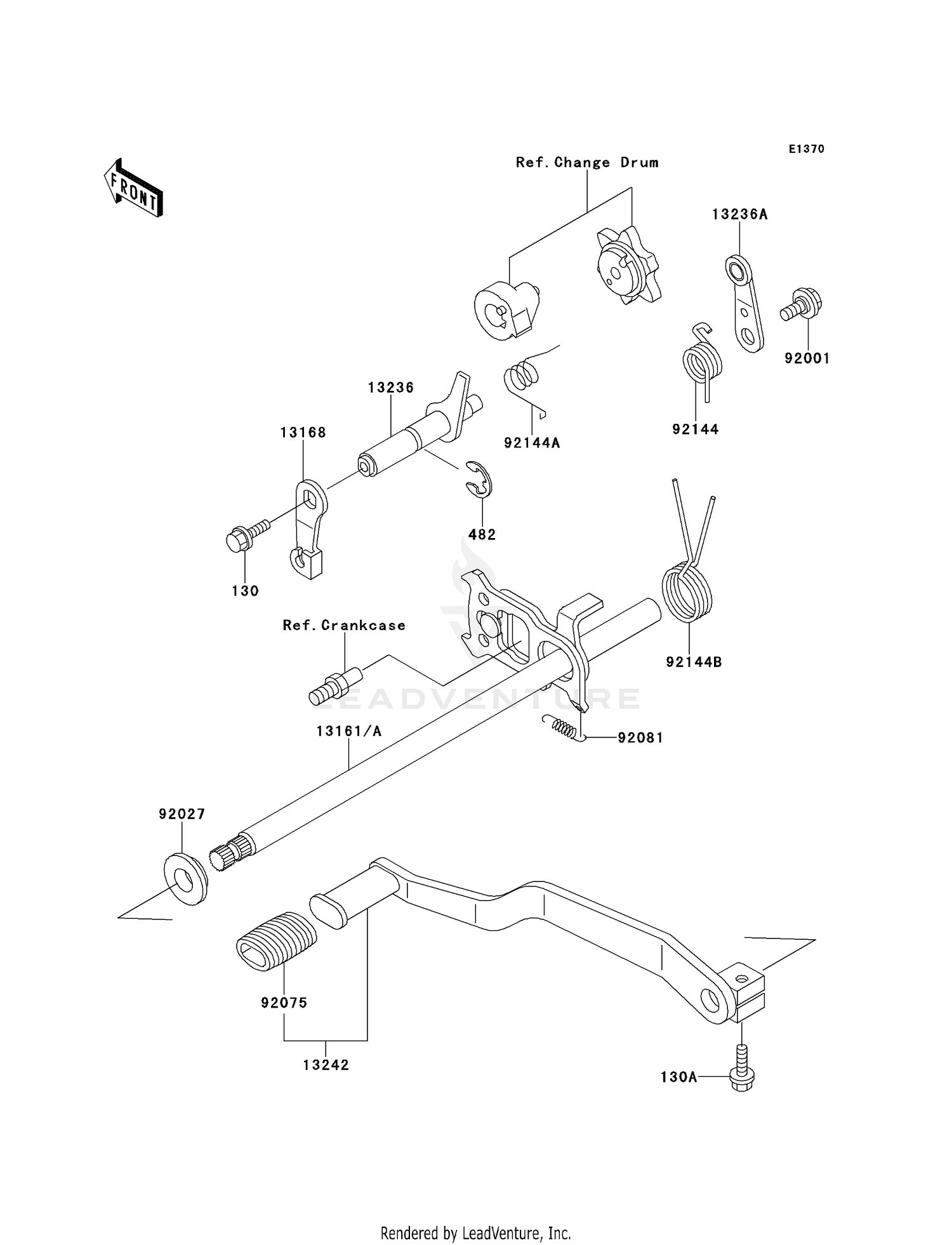GEAR CHANGE MECHANISM