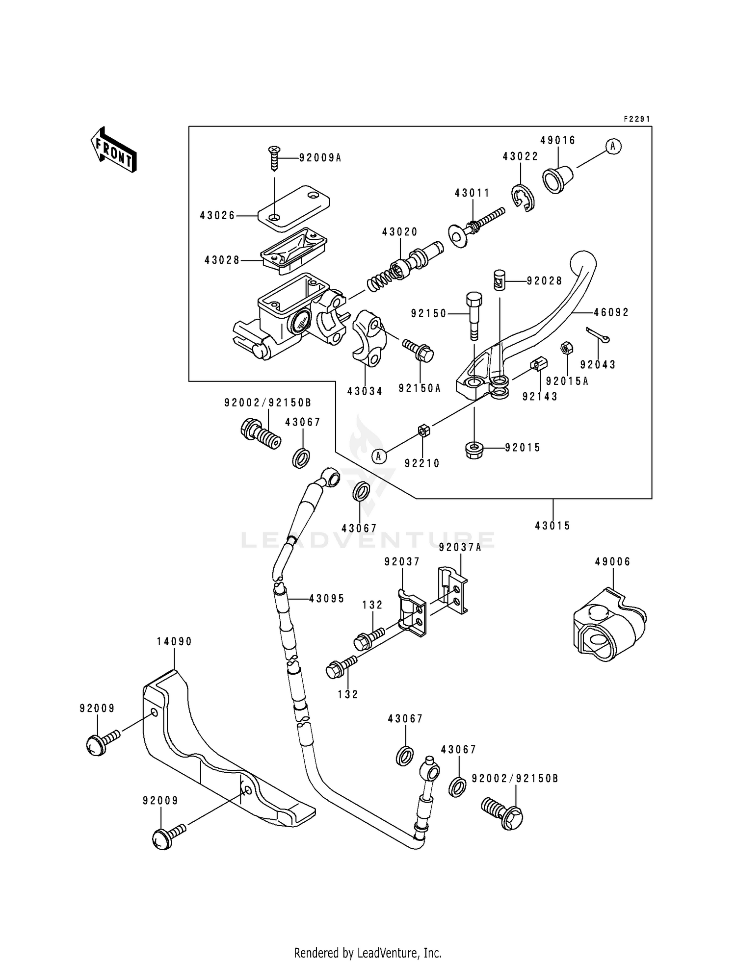 FRONT MASTER CYLINDER