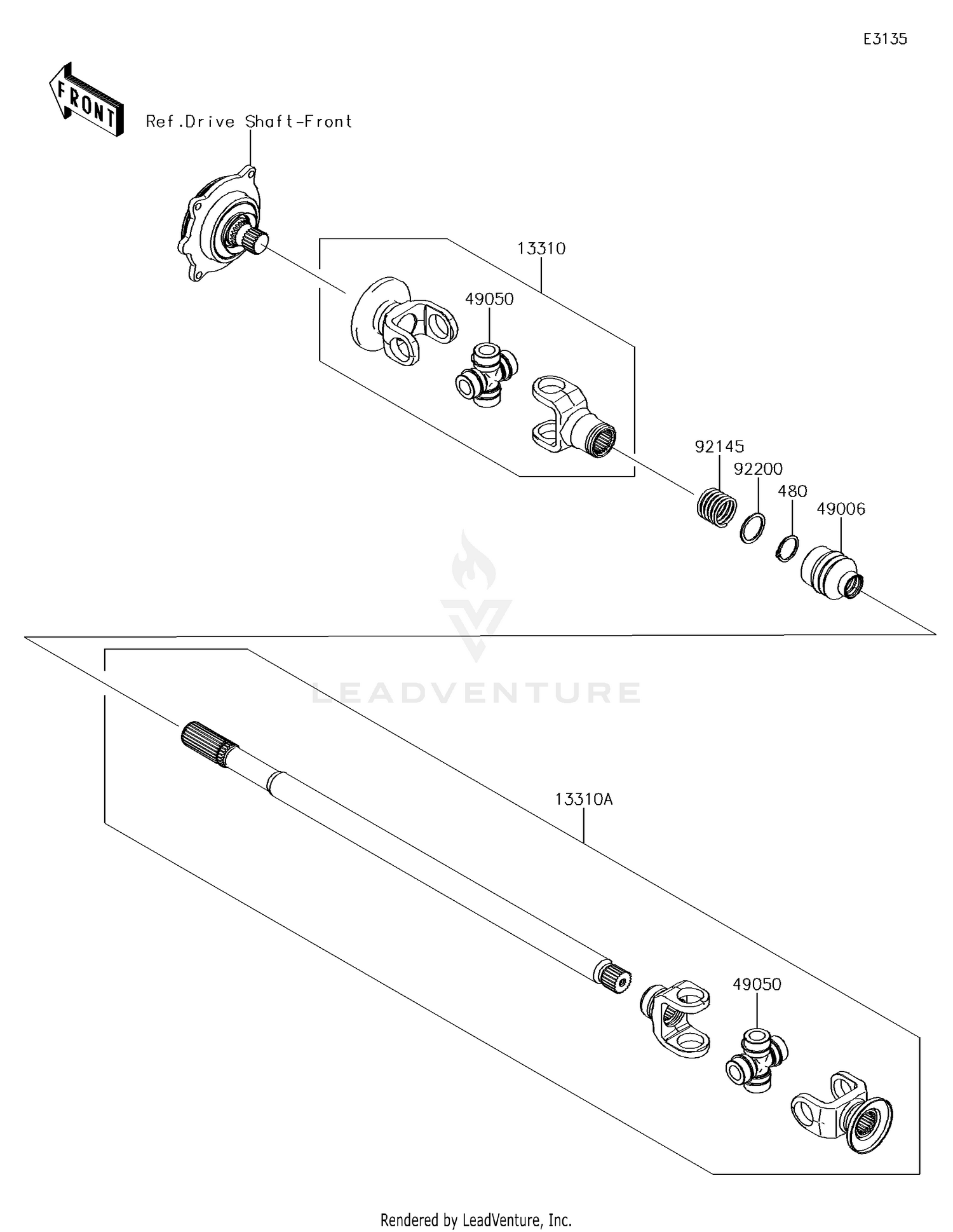 Drive Shaft-Propeller