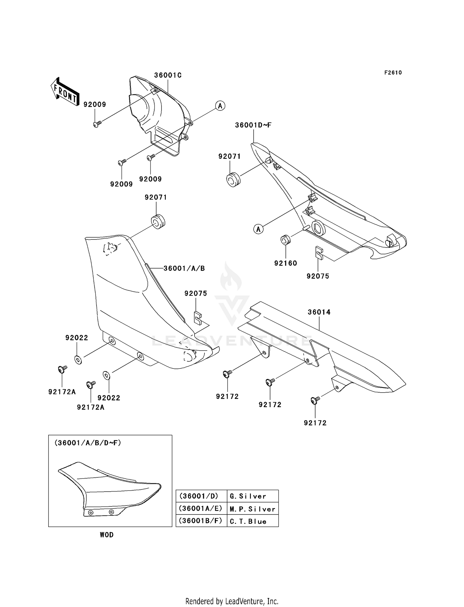 SIDE COVERS/CHAIN COVER