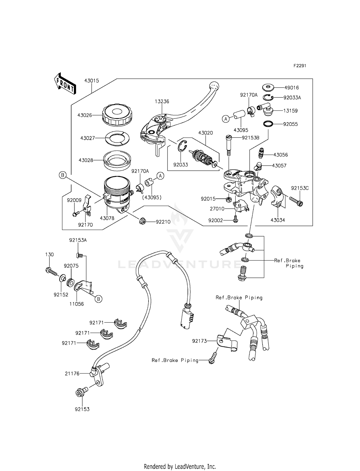 FRONT MASTER CYLINDER