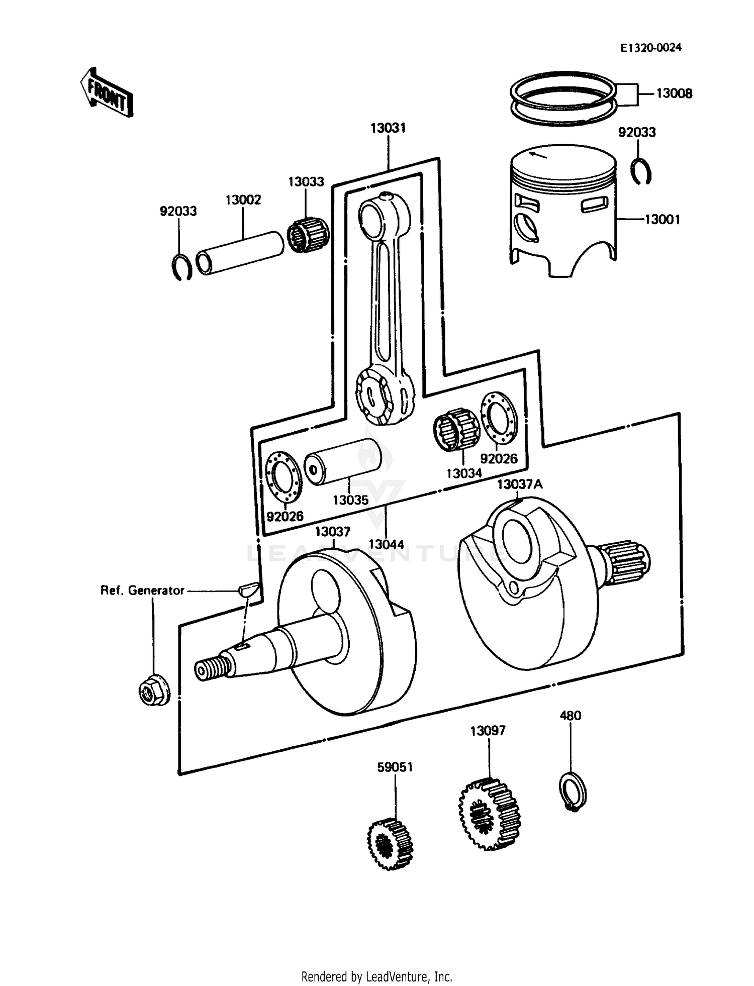 CRANKSHAFT/PISTON(S)