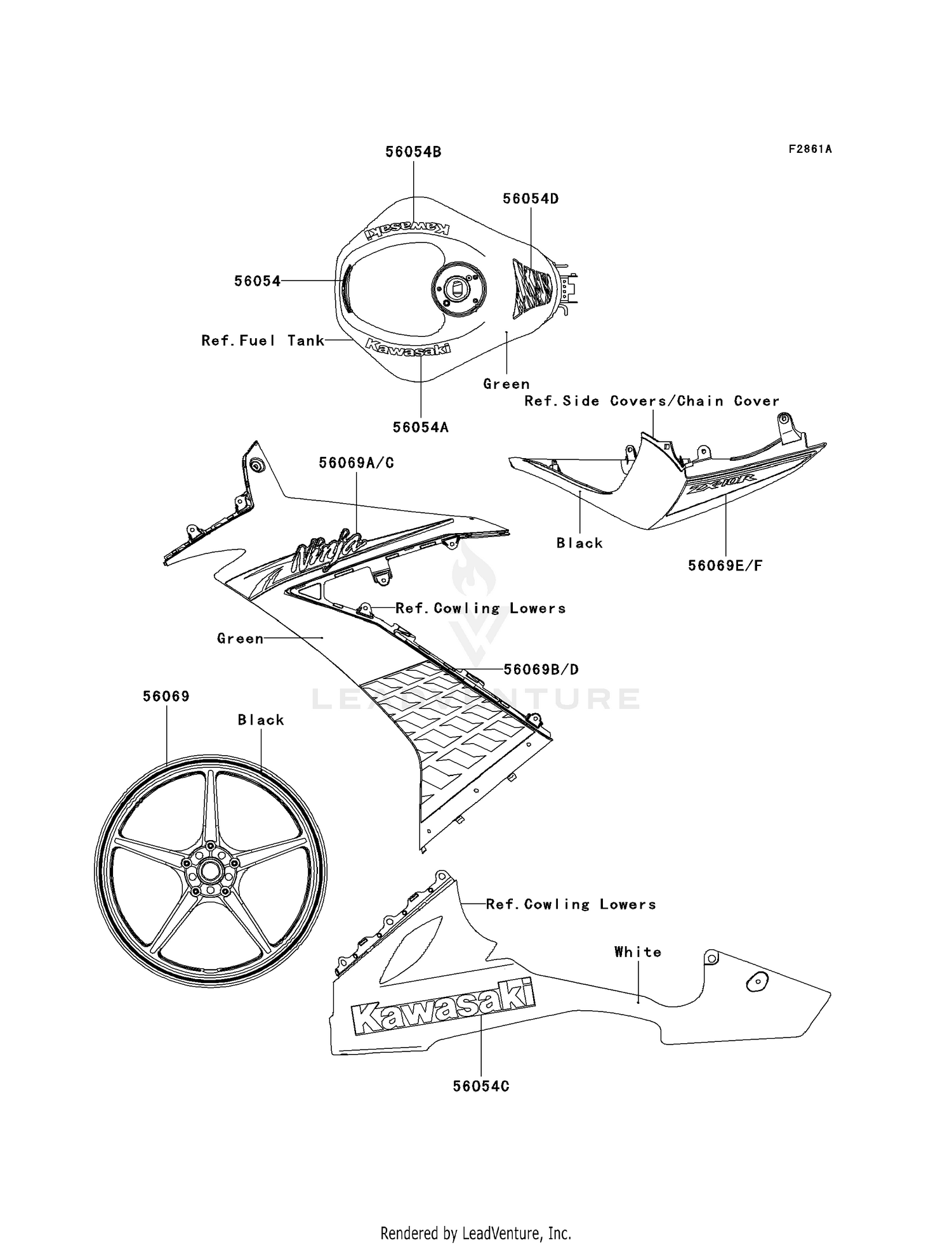 DECALS (GREEN)(FAFA)