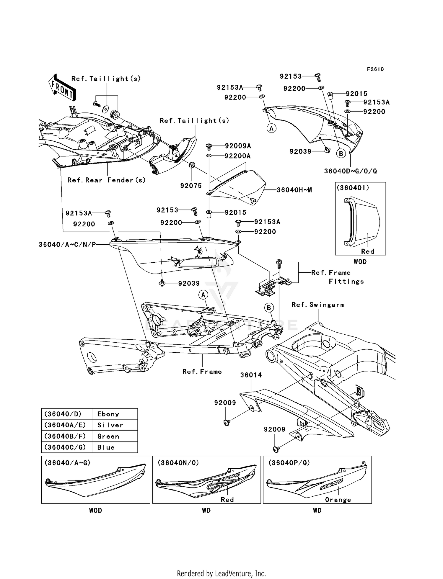 SIDE COVERS/CHAIN COVER