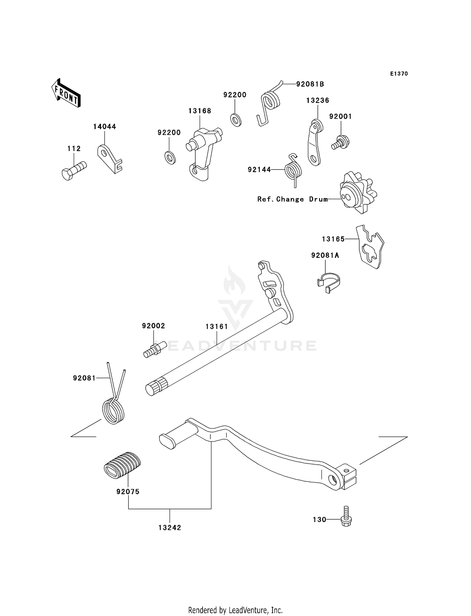 GEAR CHANGE MECHANISM