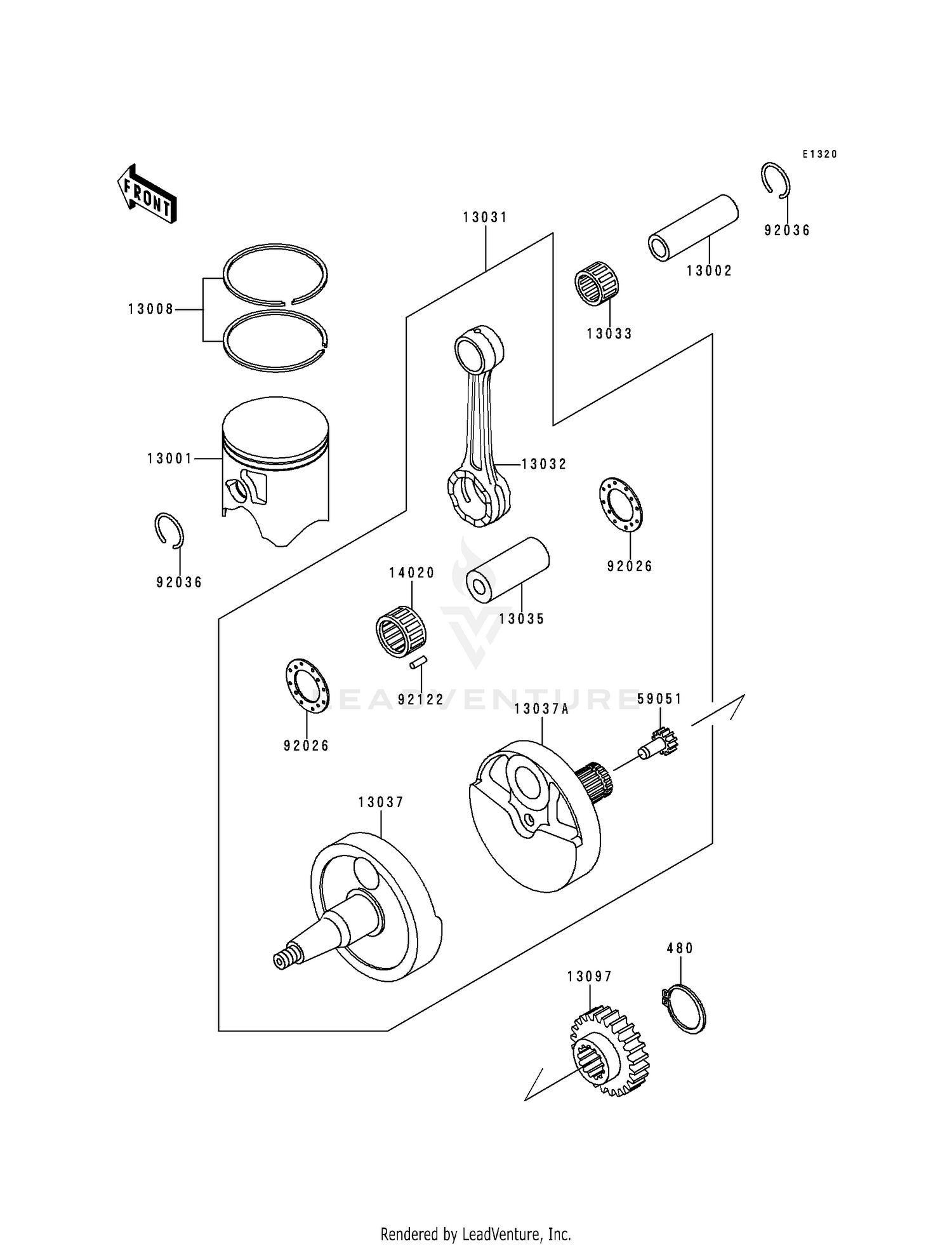 CRANKSHAFT/PISTON(S)