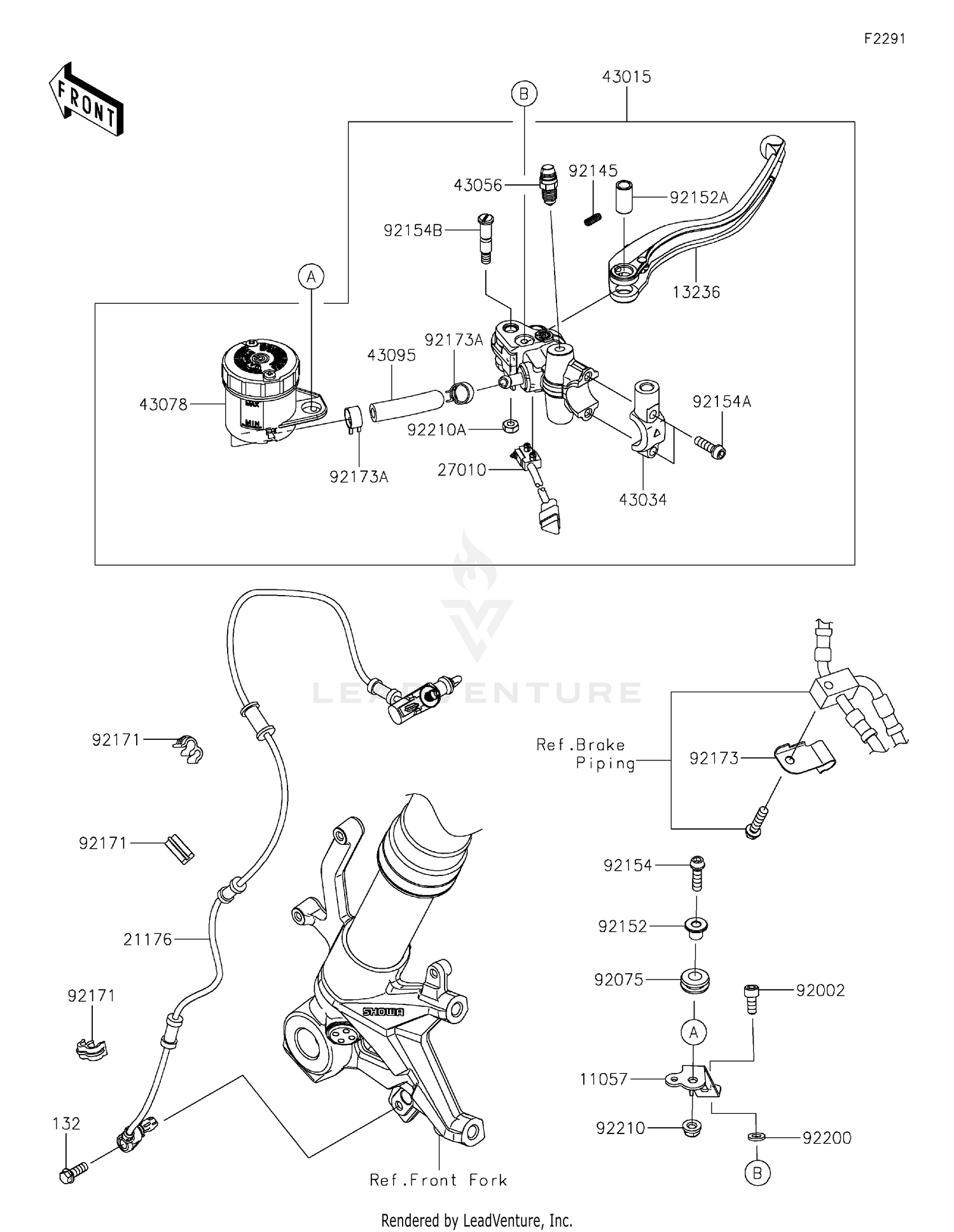 Front Master Cylinder