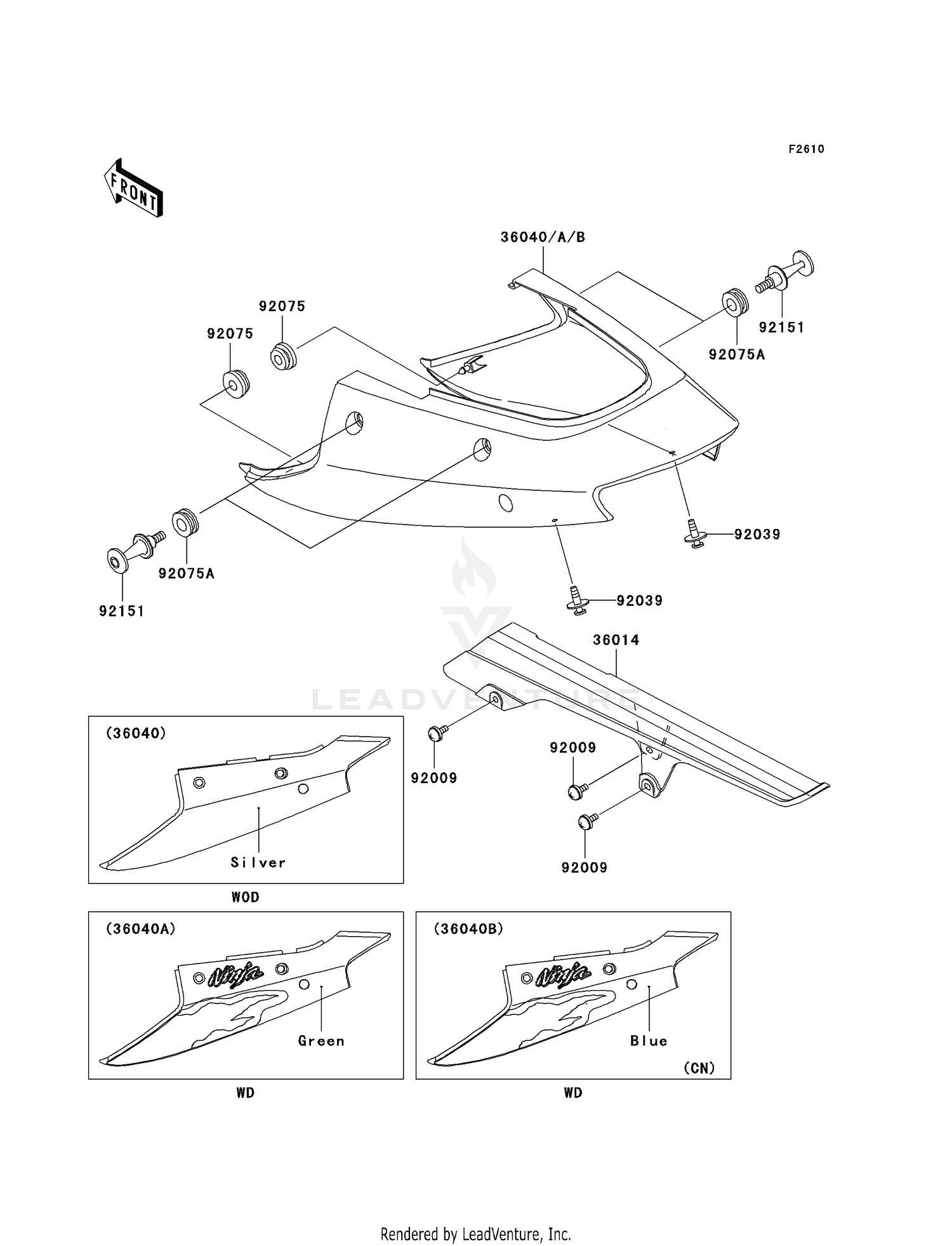 SIDE COVERS/CHAIN COVER