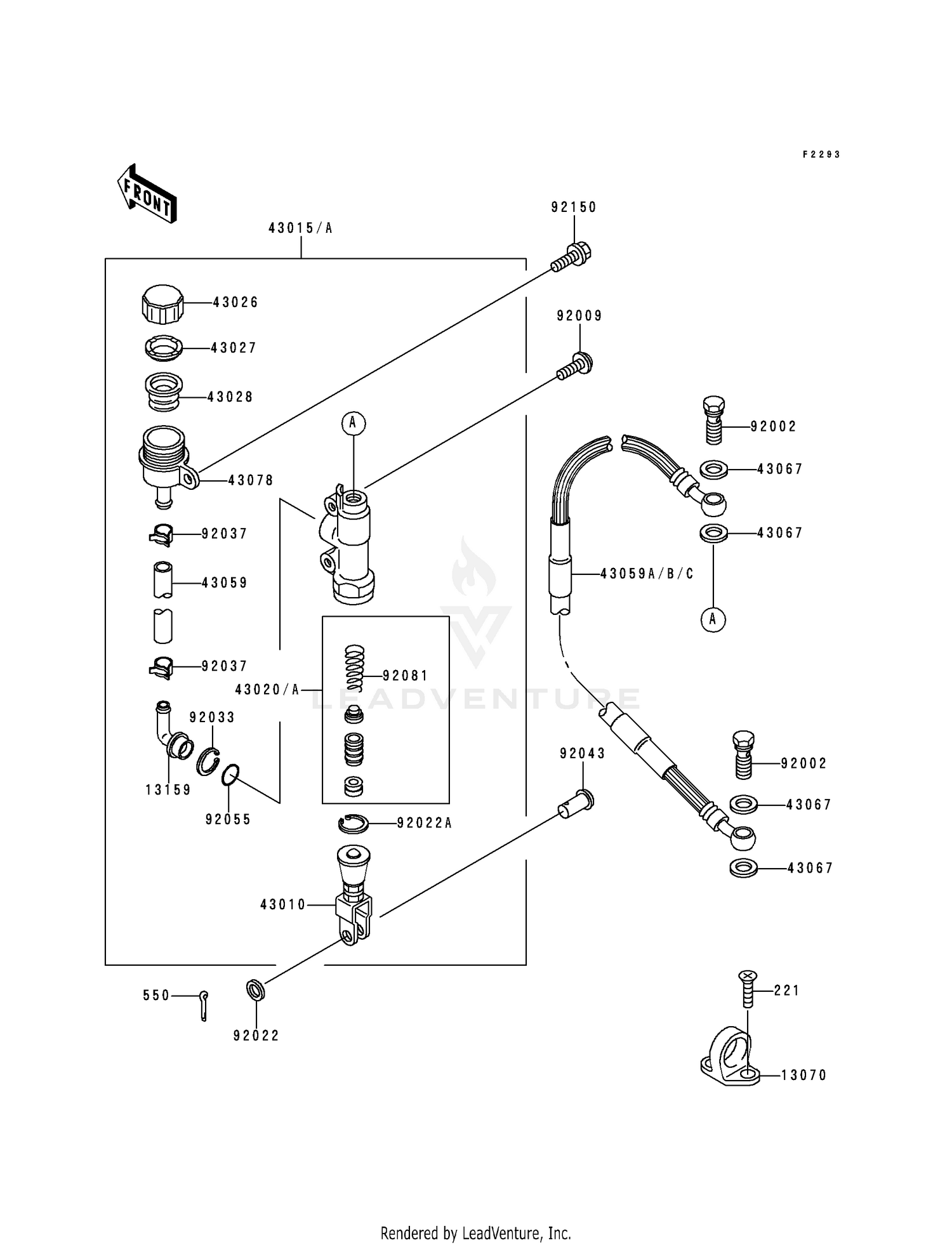 REAR MASTER CYLINDER