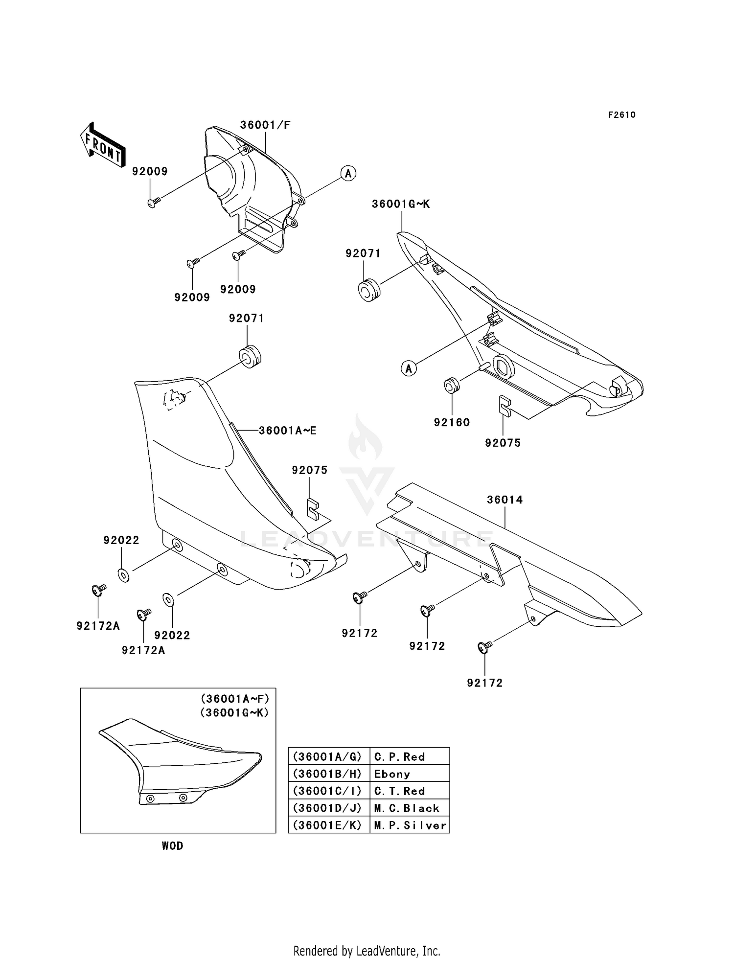 SIDE COVERS/CHAIN COVER