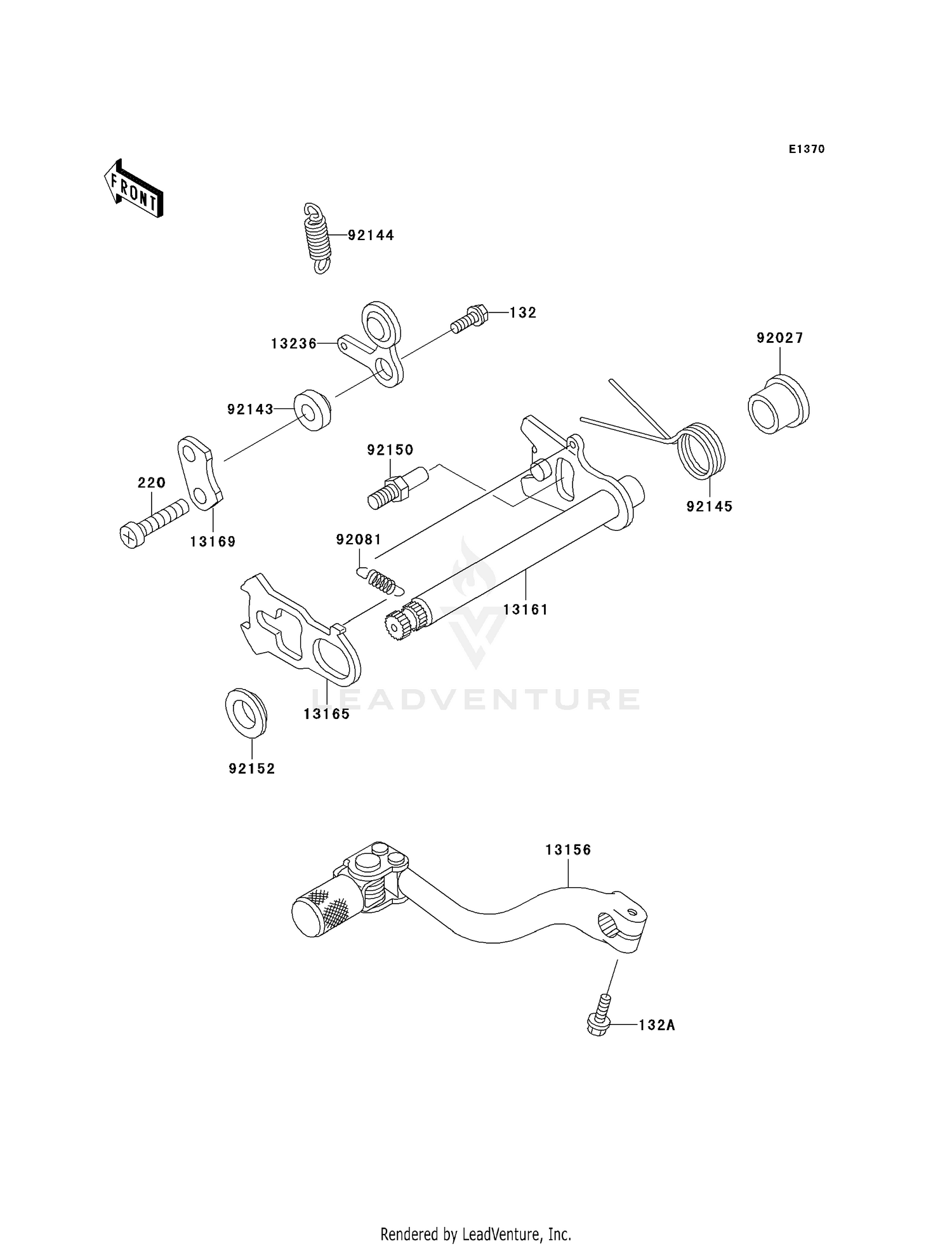 GEAR CHANGE MECHANISM