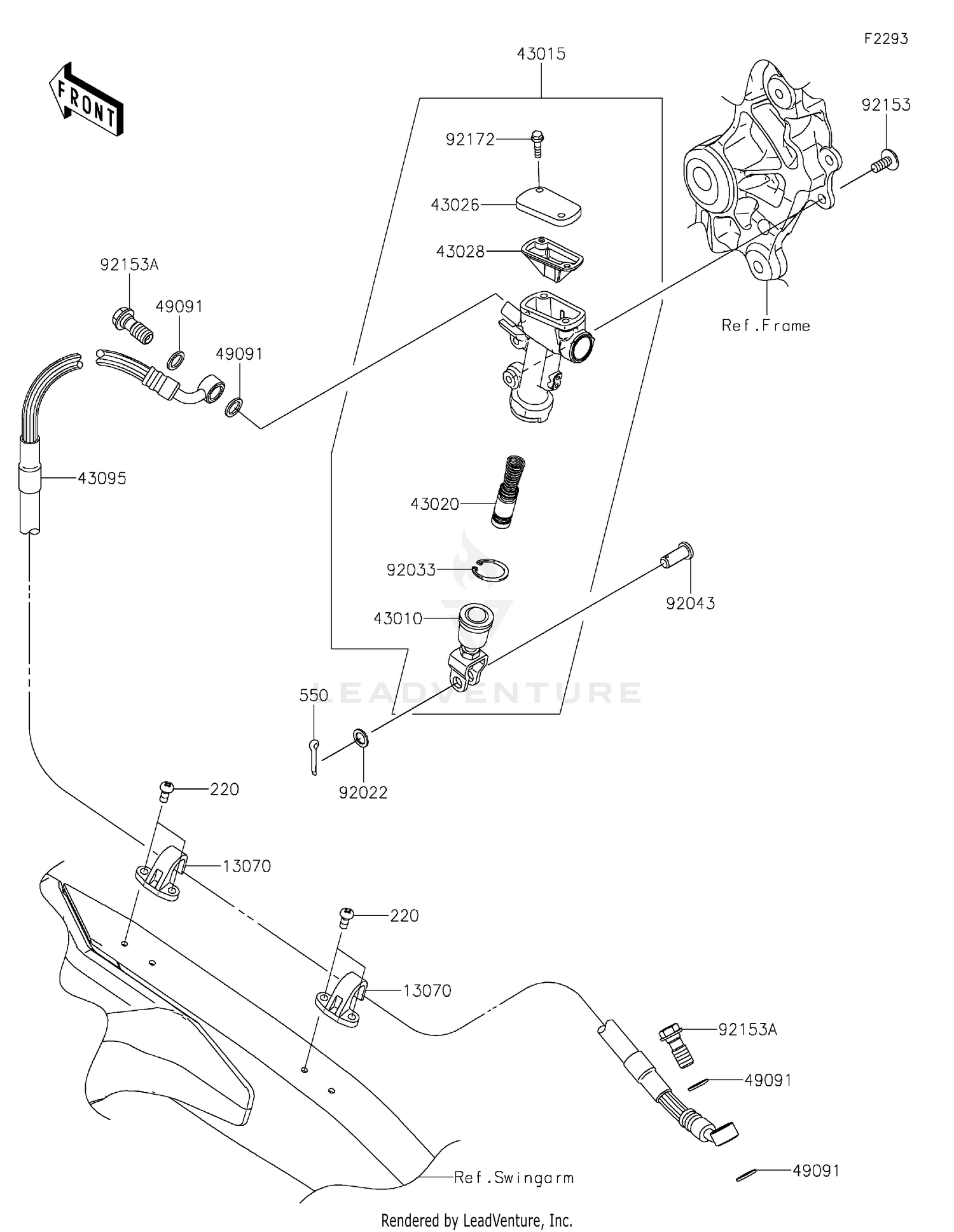 Rear Master Cylinder