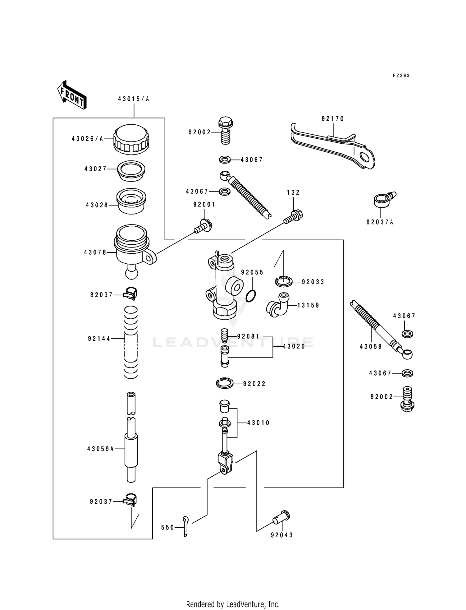 REAR MASTER CYLINDER