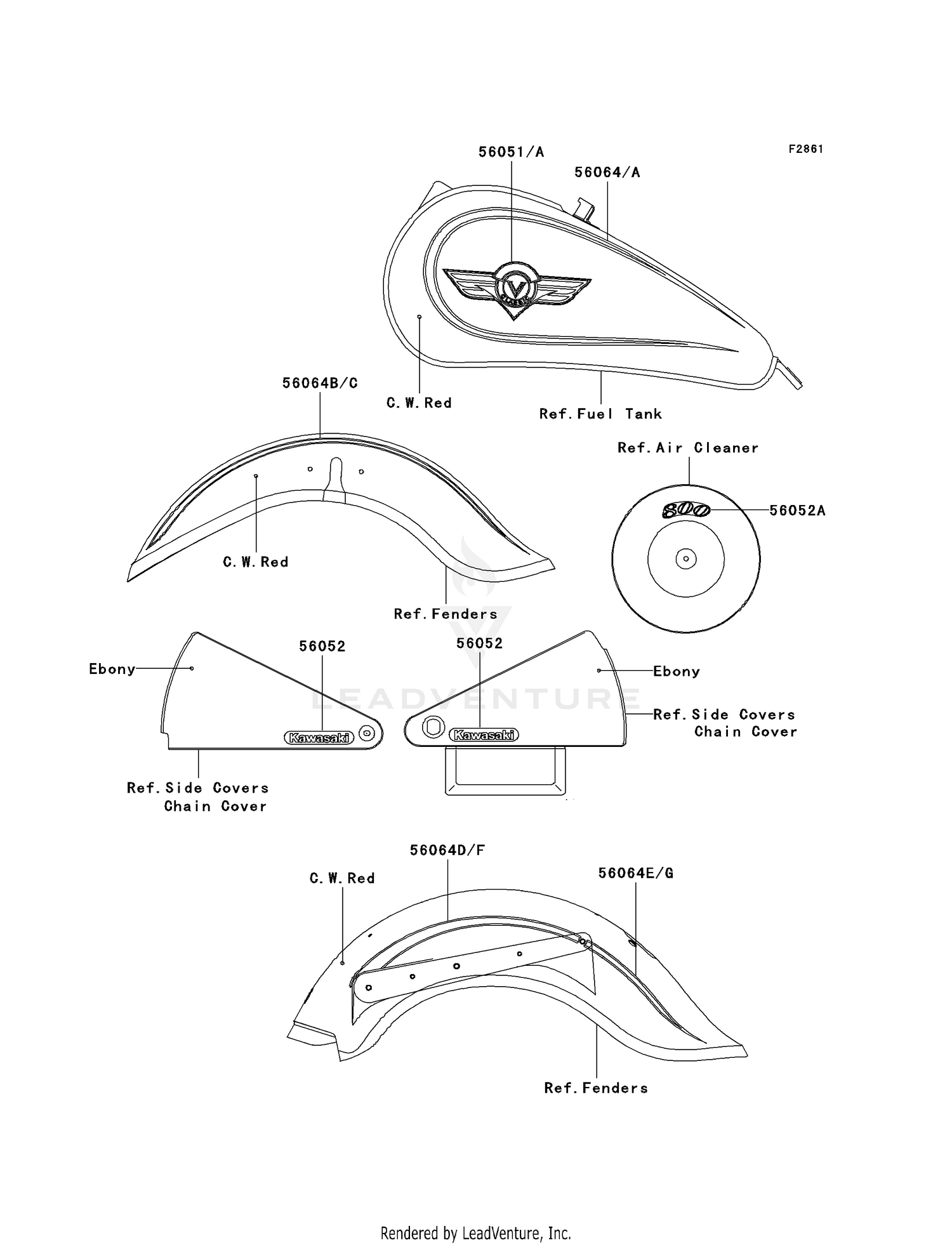 DECALS (C.W.RED)(CN)
