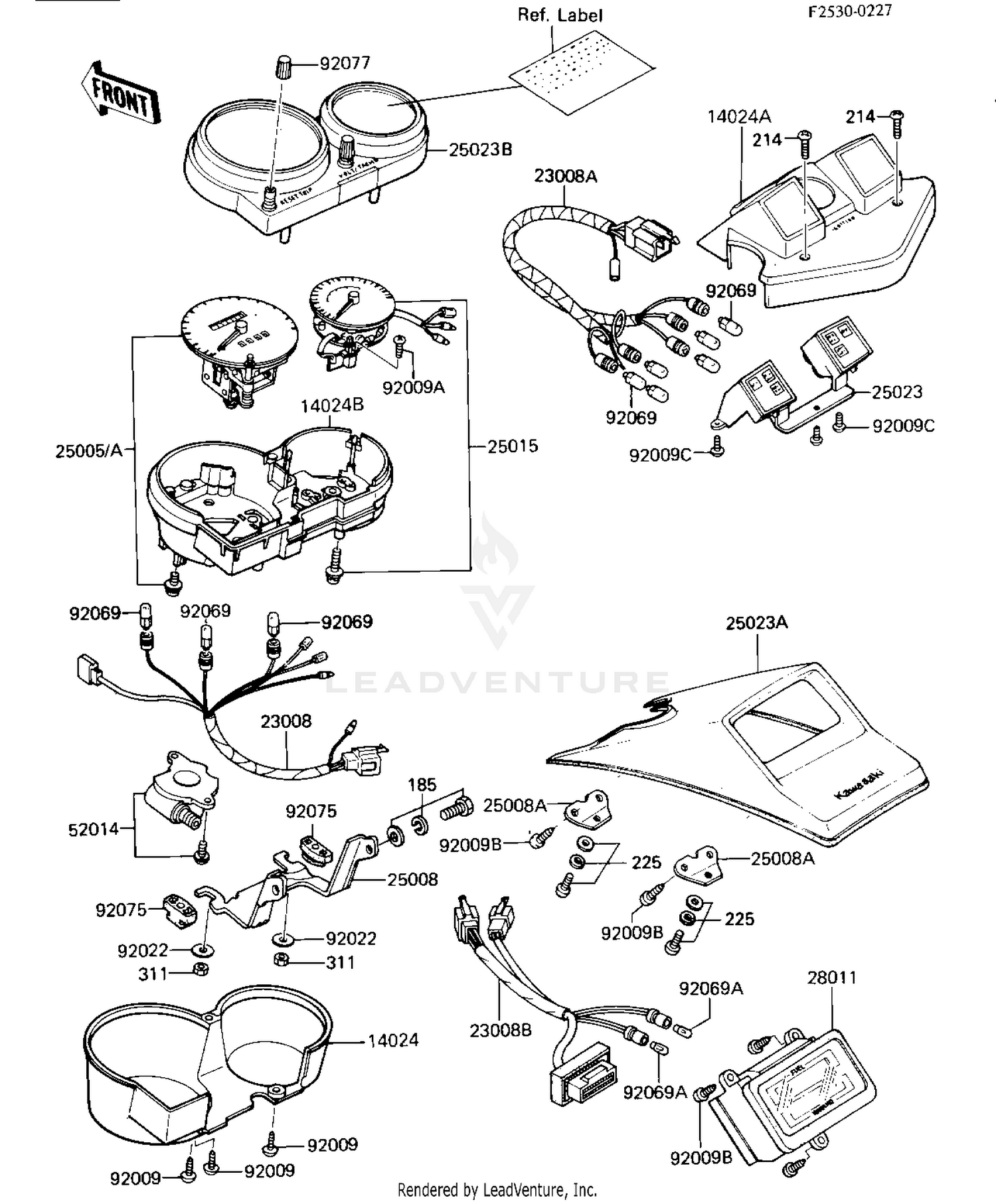 Shop OEM 1986 Kawasaki GPZ - ZX550 Motorcycle Parts | MotoSport