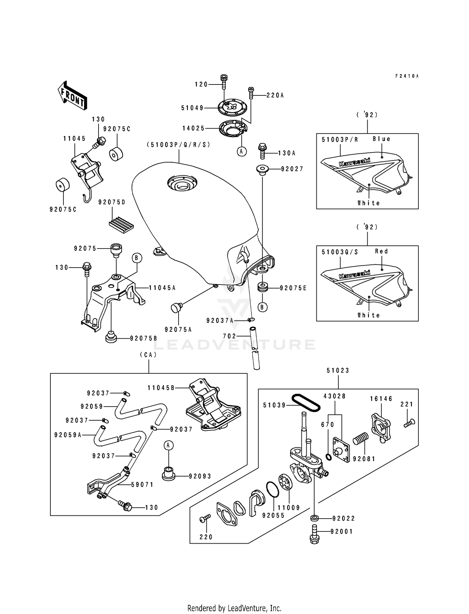 FUEL TANK (EX500-A6)