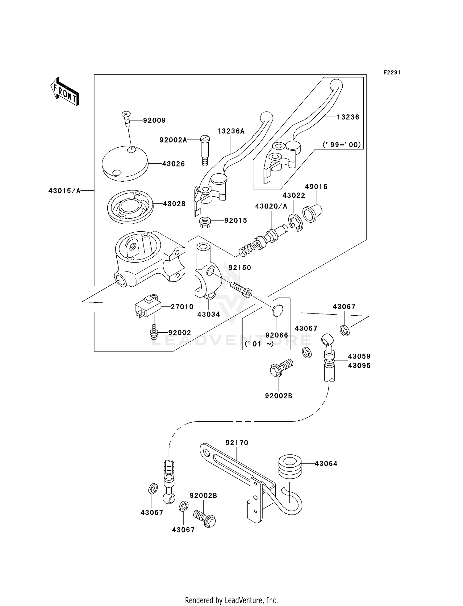 FRONT MASTER CYLINDER