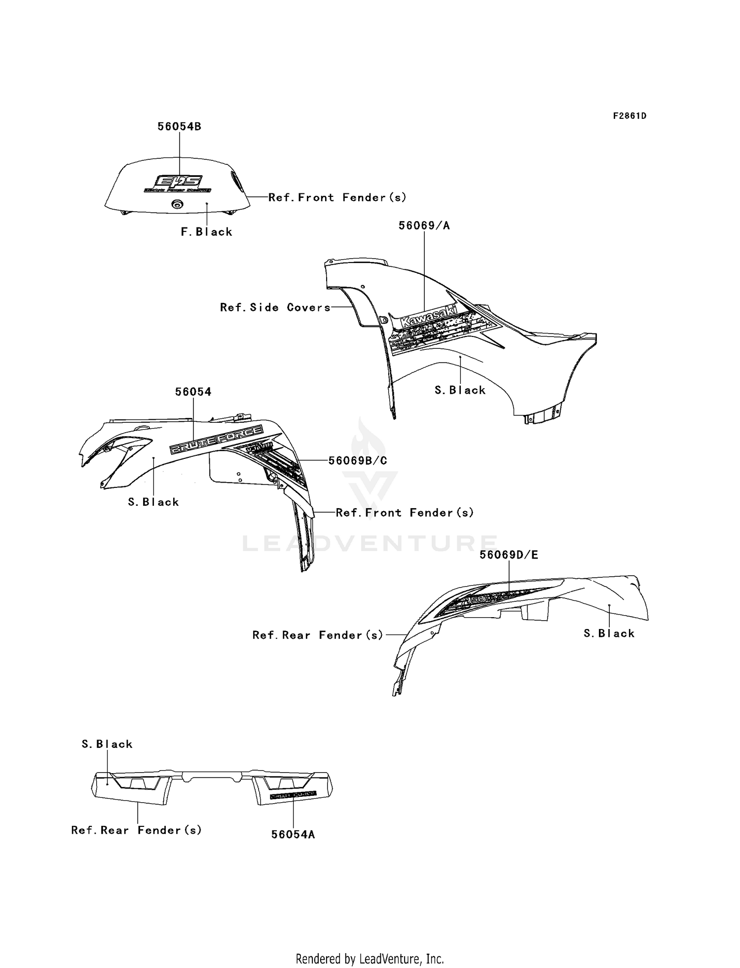 DECALS (BLACK)(GEF)(CN)