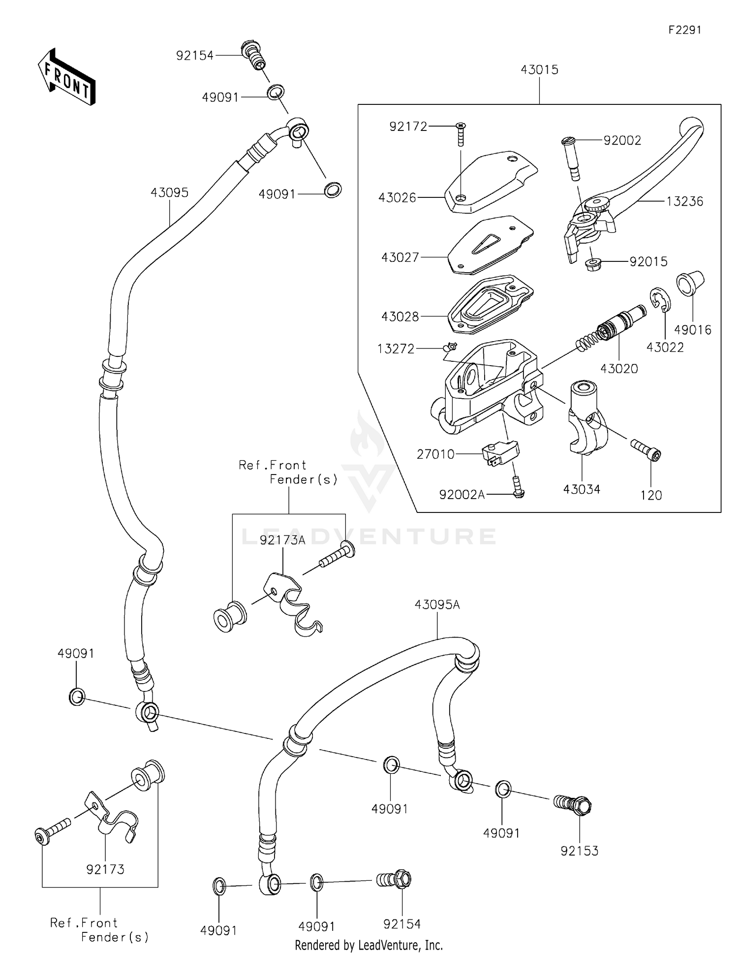 Front Master Cylinder