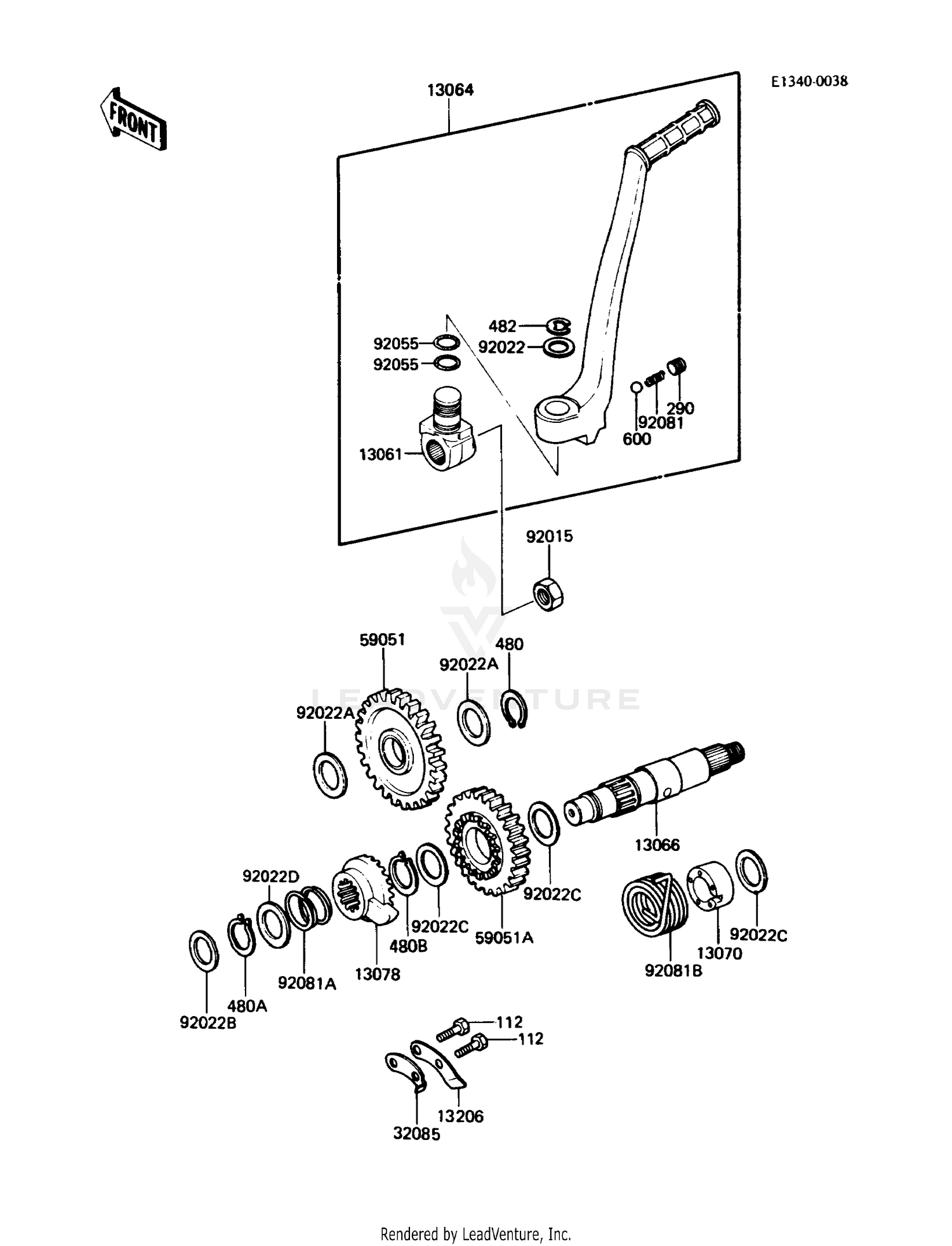 KICKSTARTER MECHANISM