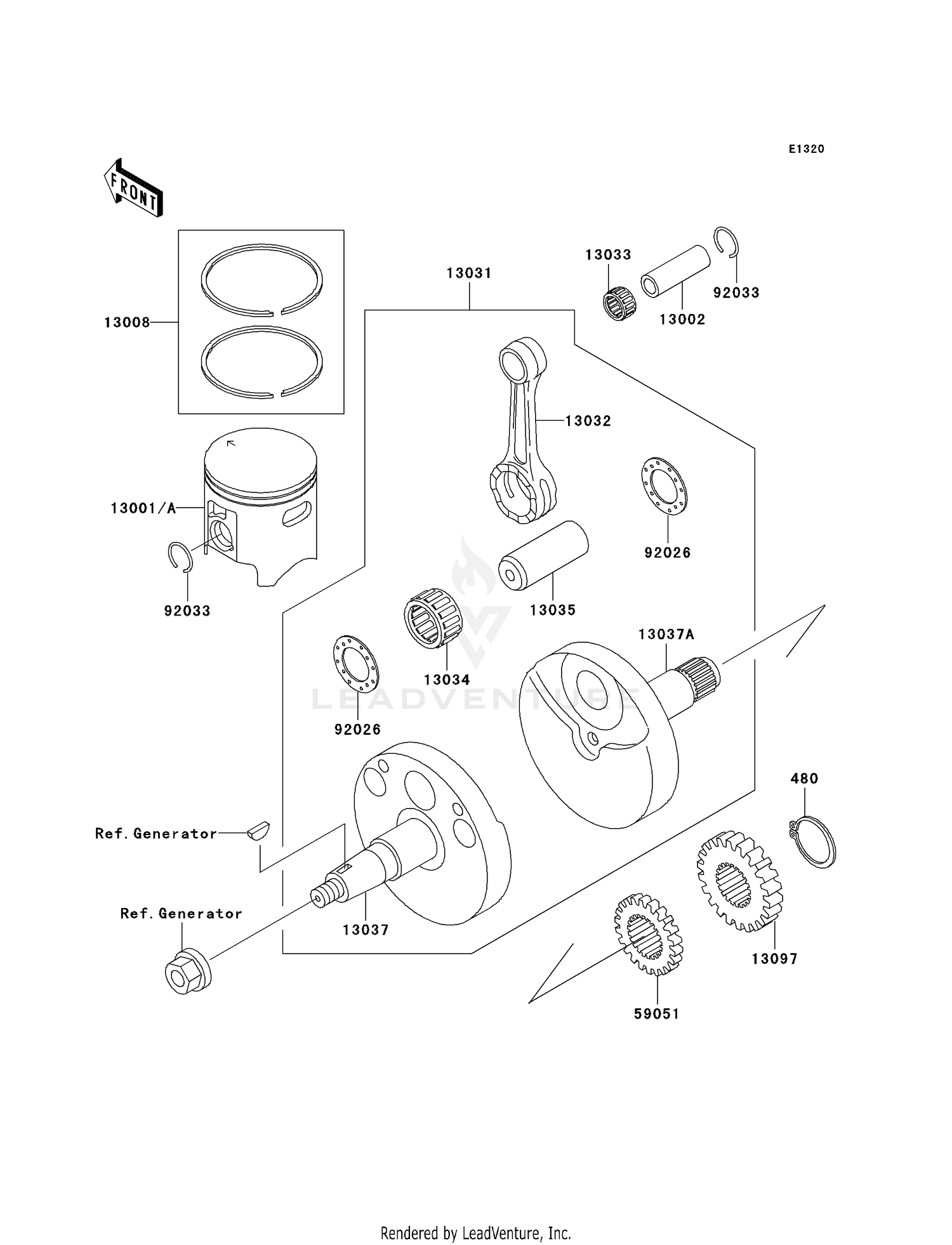CRANKSHAFT/PISTON(S)
