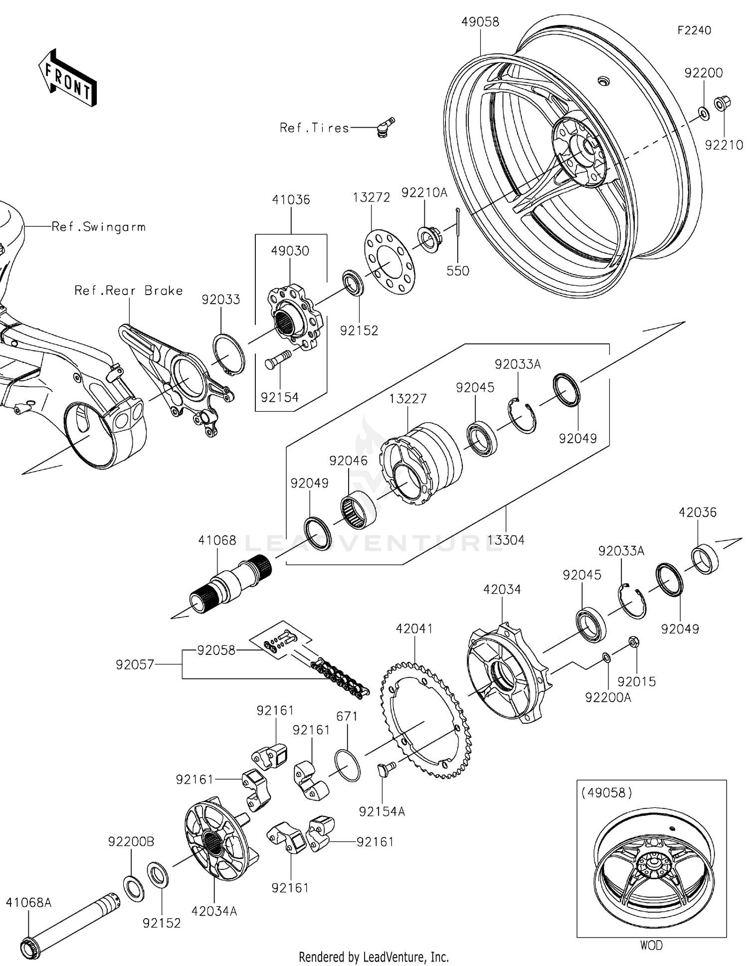 Rear Wheel/Chain