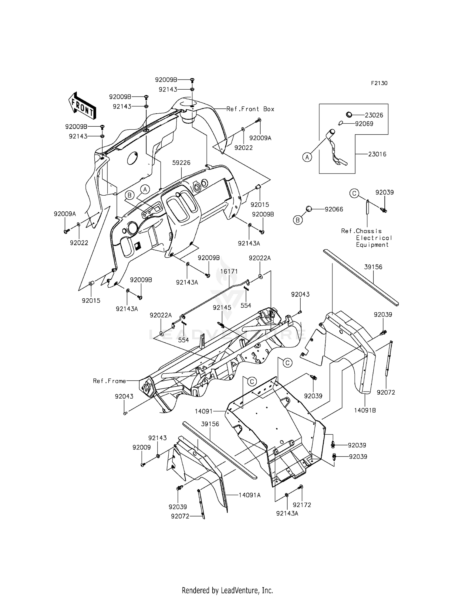 FRAME FITTINGS (FRONT)