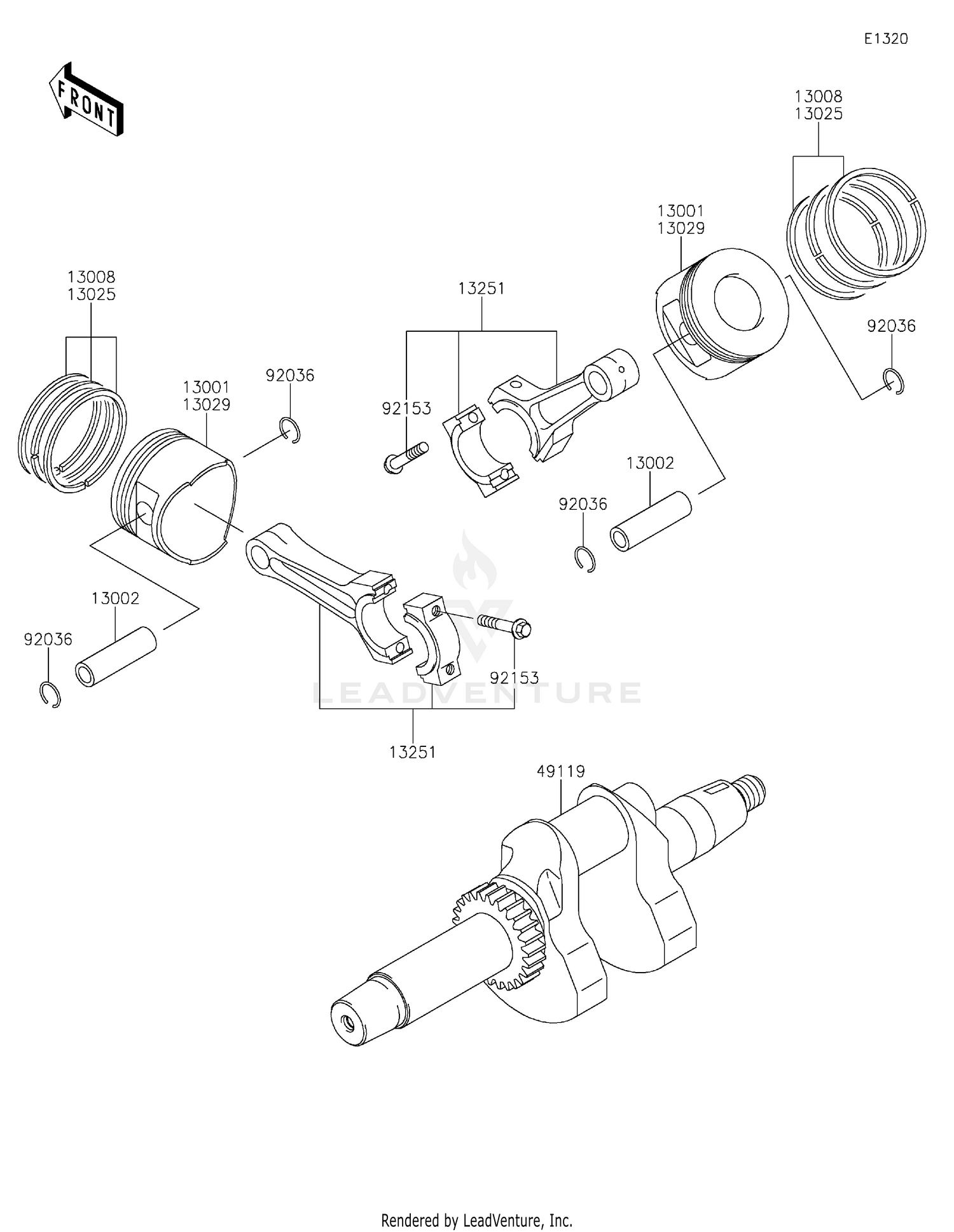 Crankshaft/Piston(s)