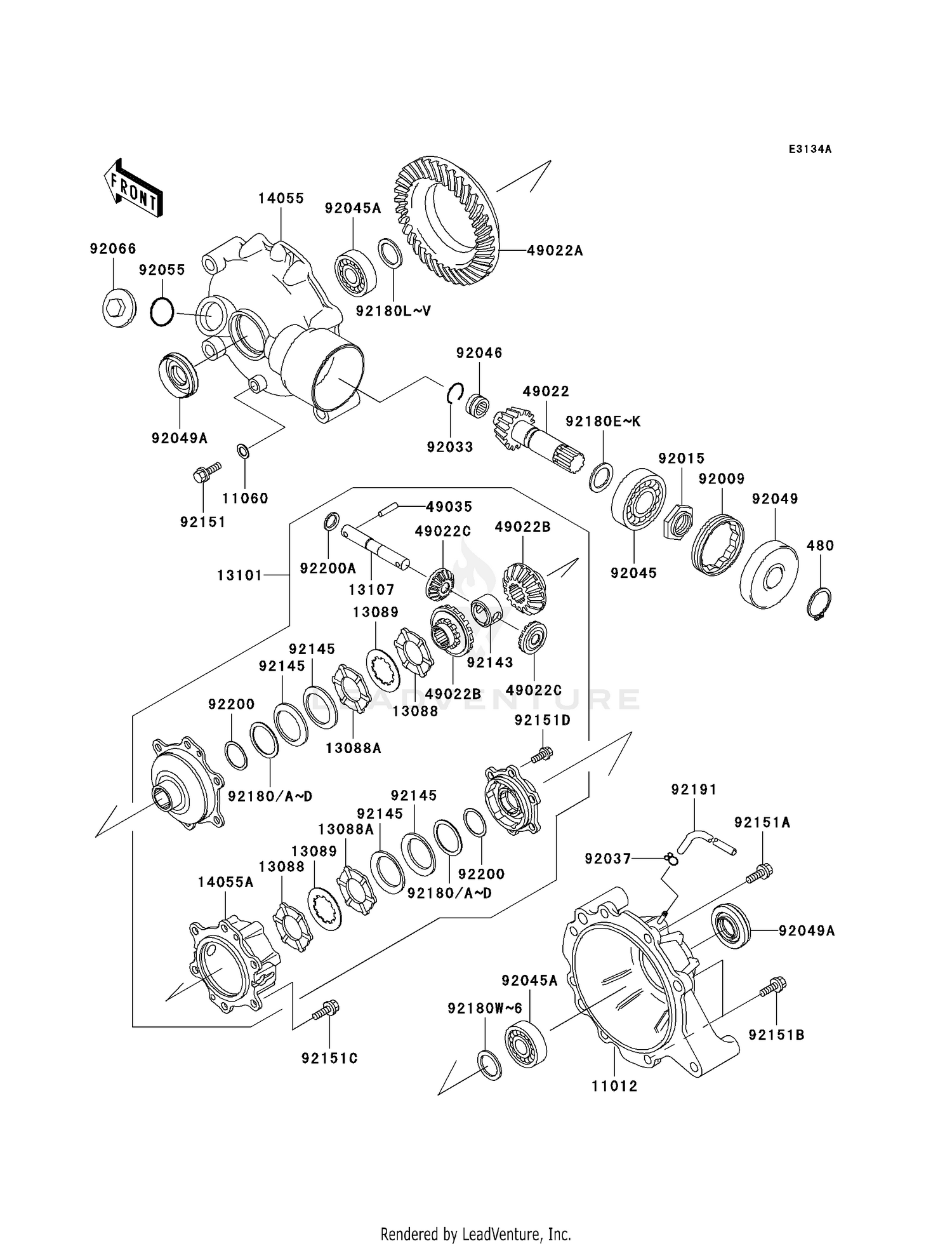 DRIVE SHAFT (DIFFERENTIAL)