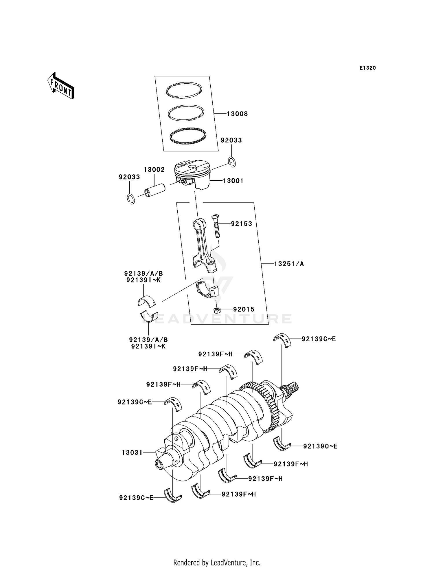 CRANKSHAFT/PISTON(S)