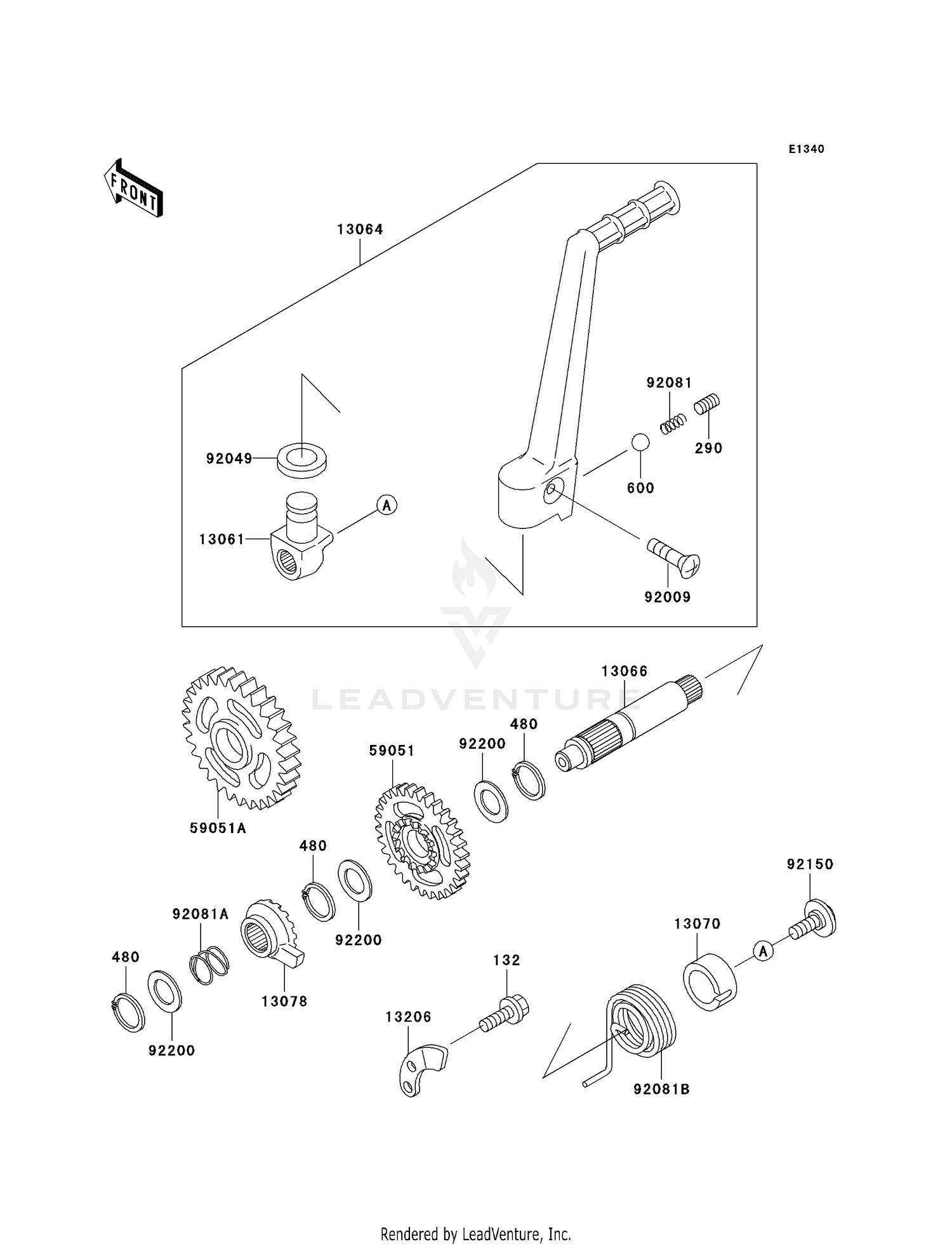 KICKSTARTER MECHANISM