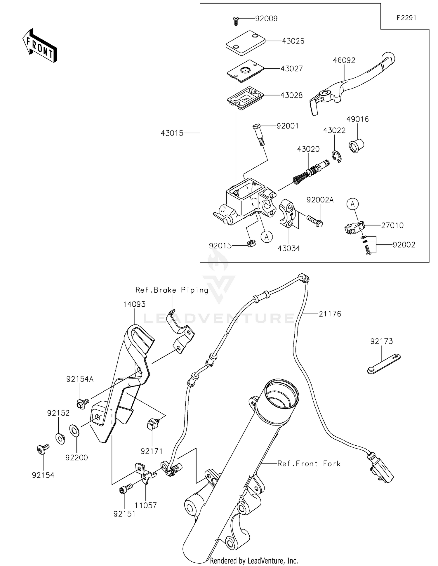 Front Master Cylinder