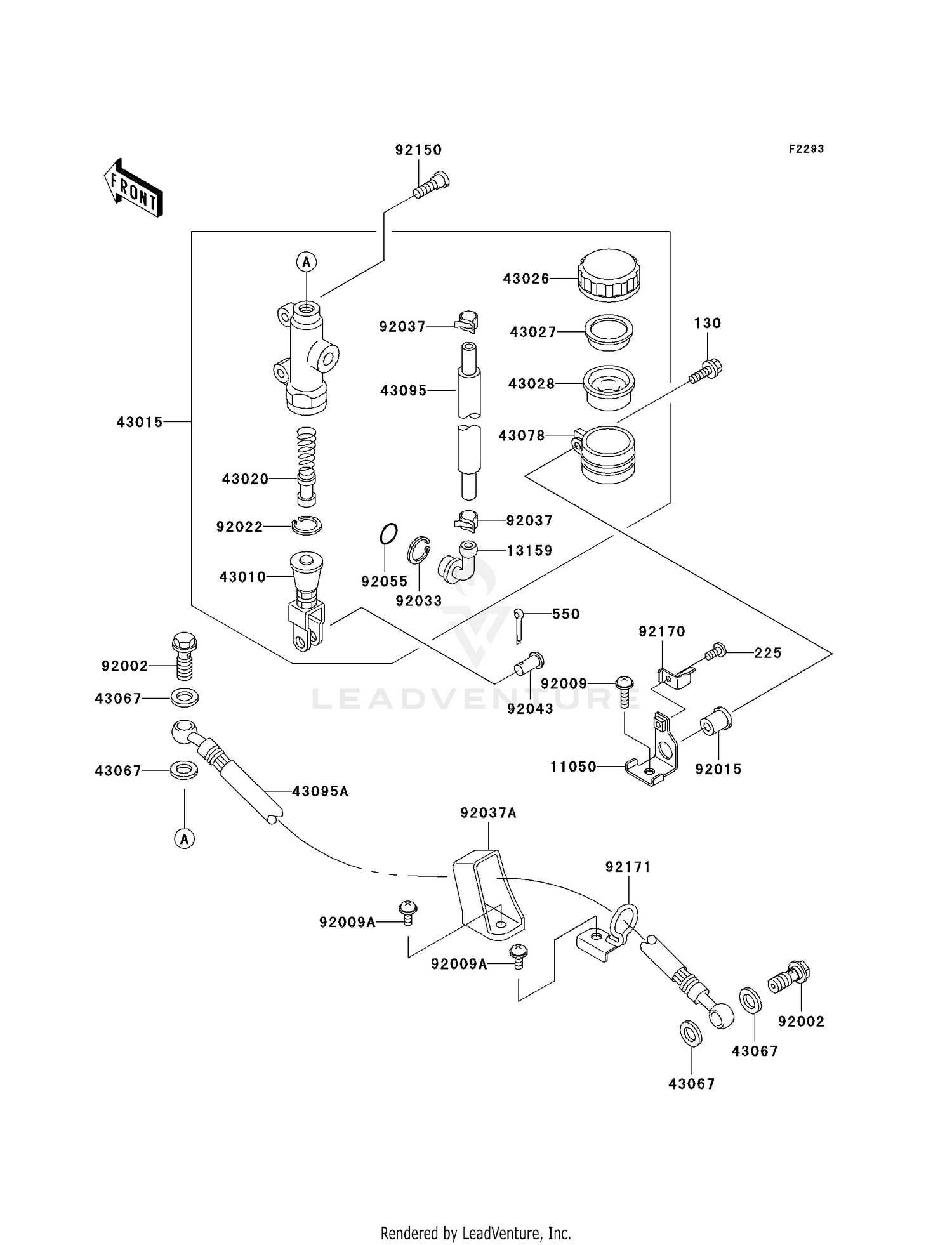 REAR MASTER CYLINDER