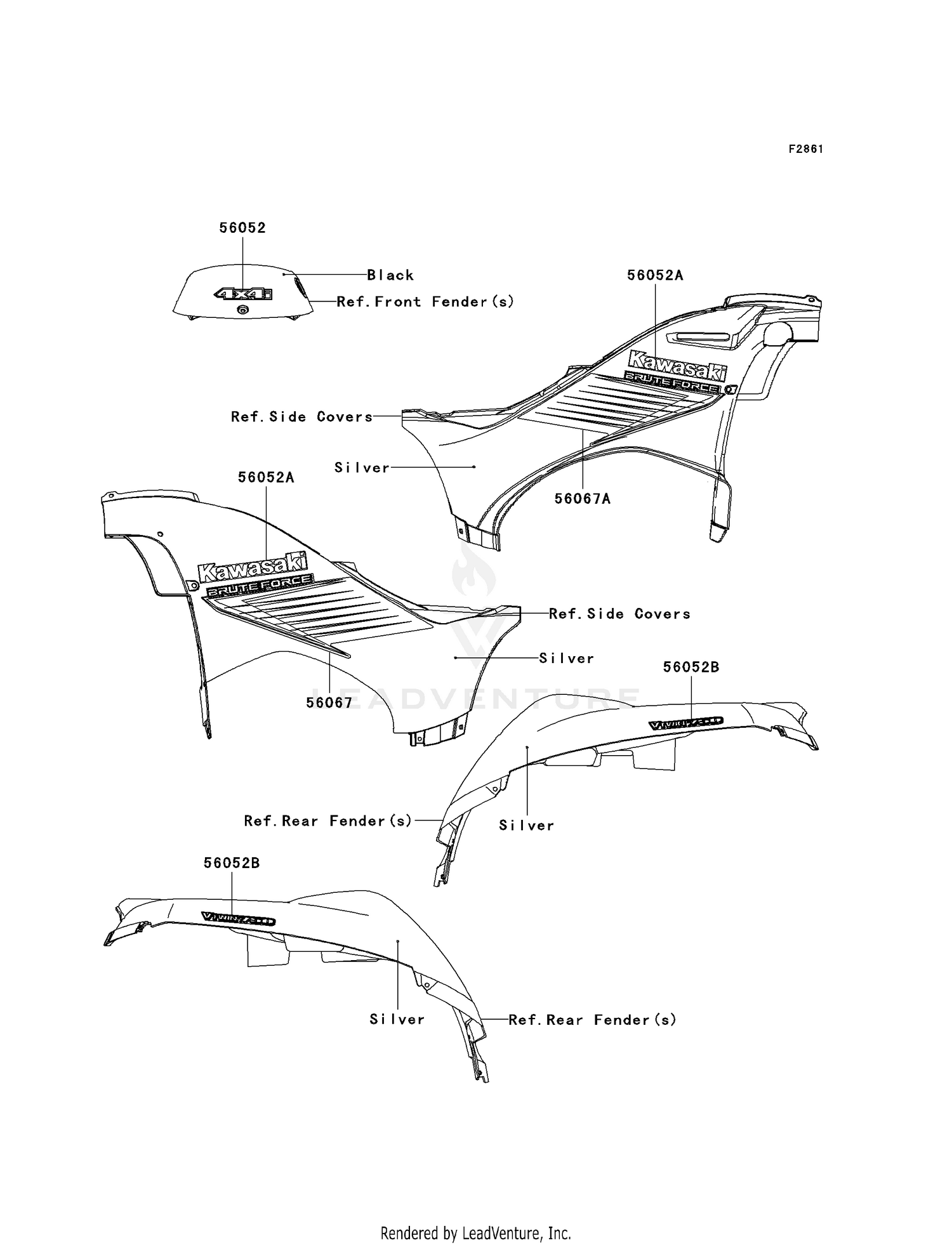 DECALS (SILVER)(C6F)