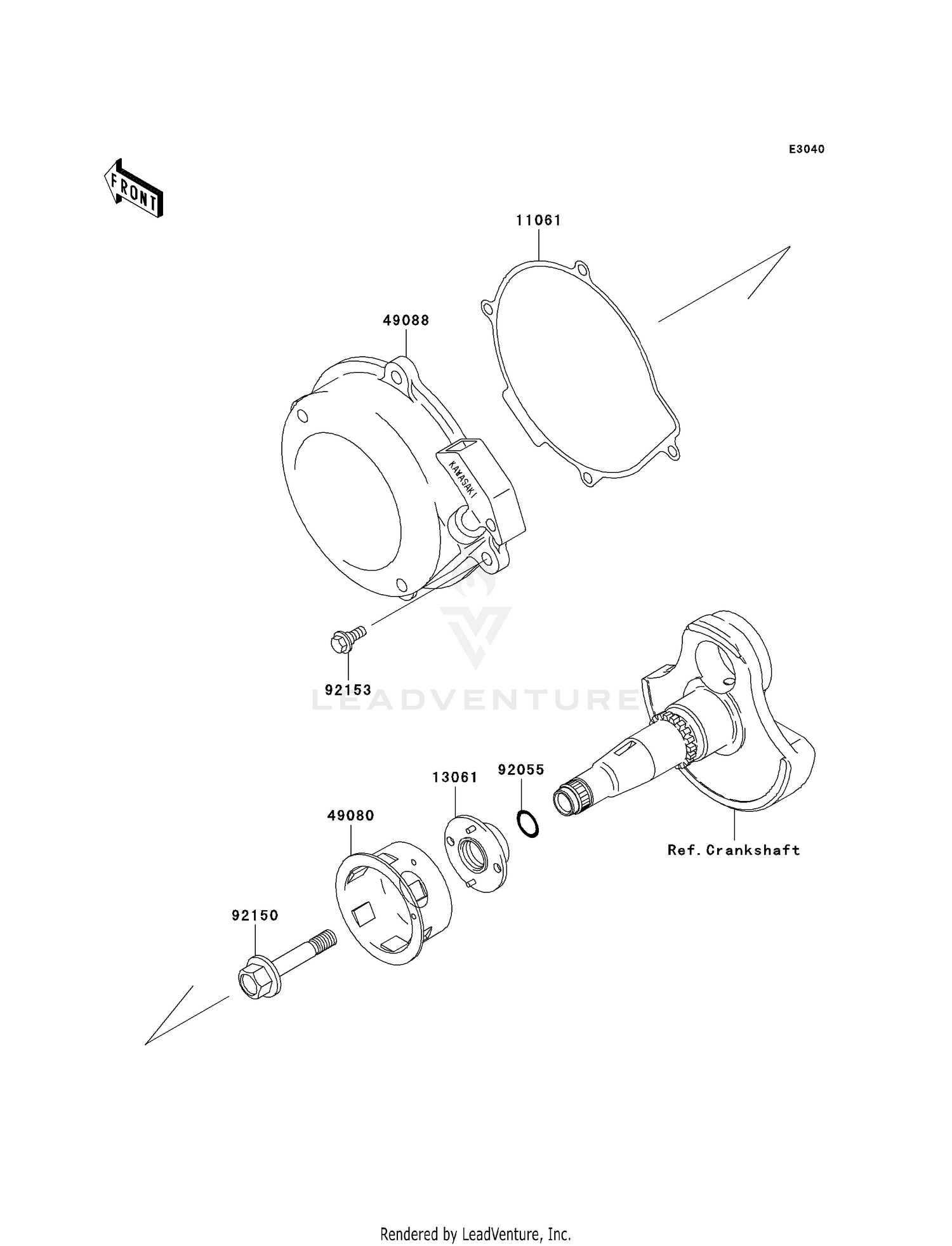 RECOIL STARTER (-VF360AE607660)