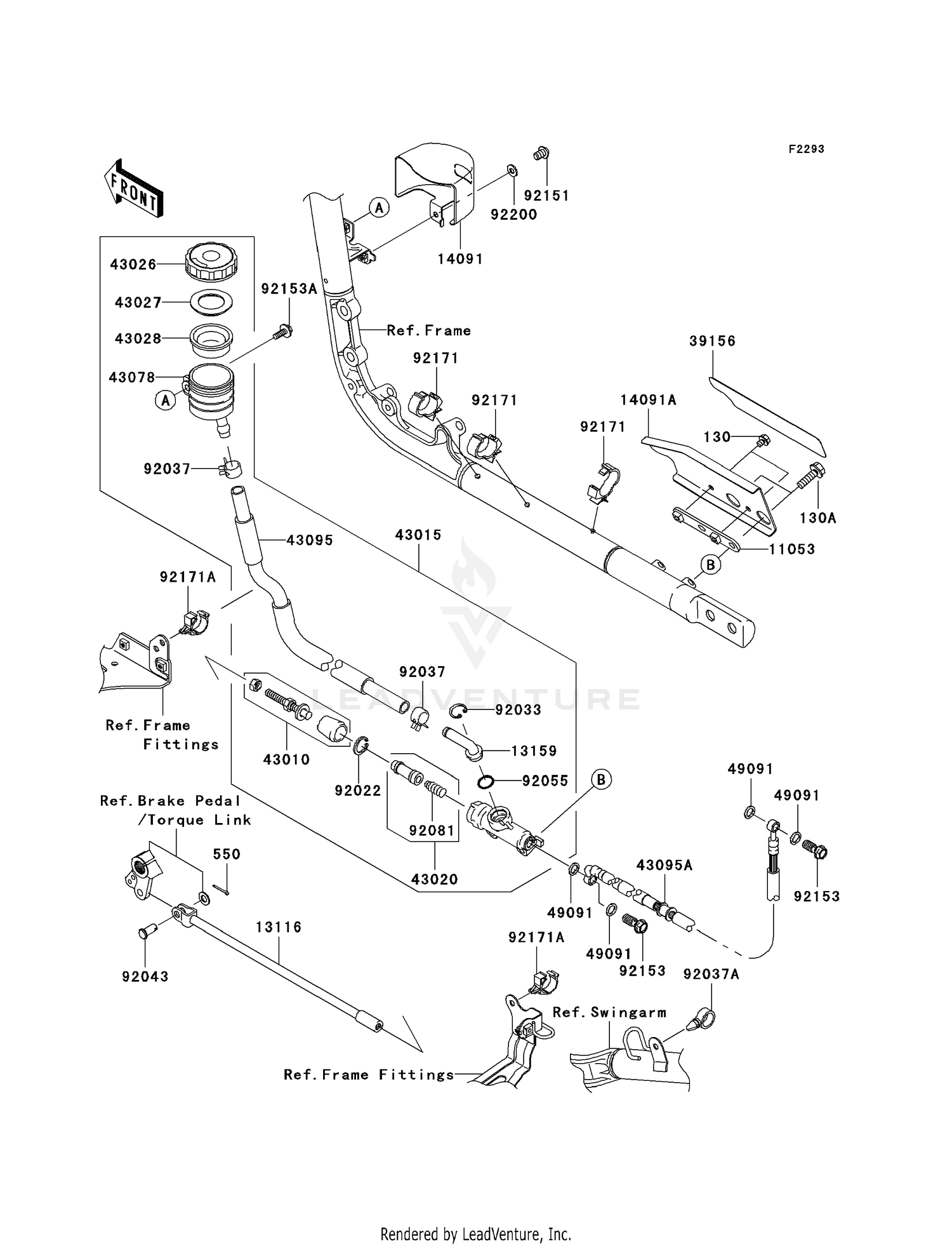 REAR MASTER CYLINDER