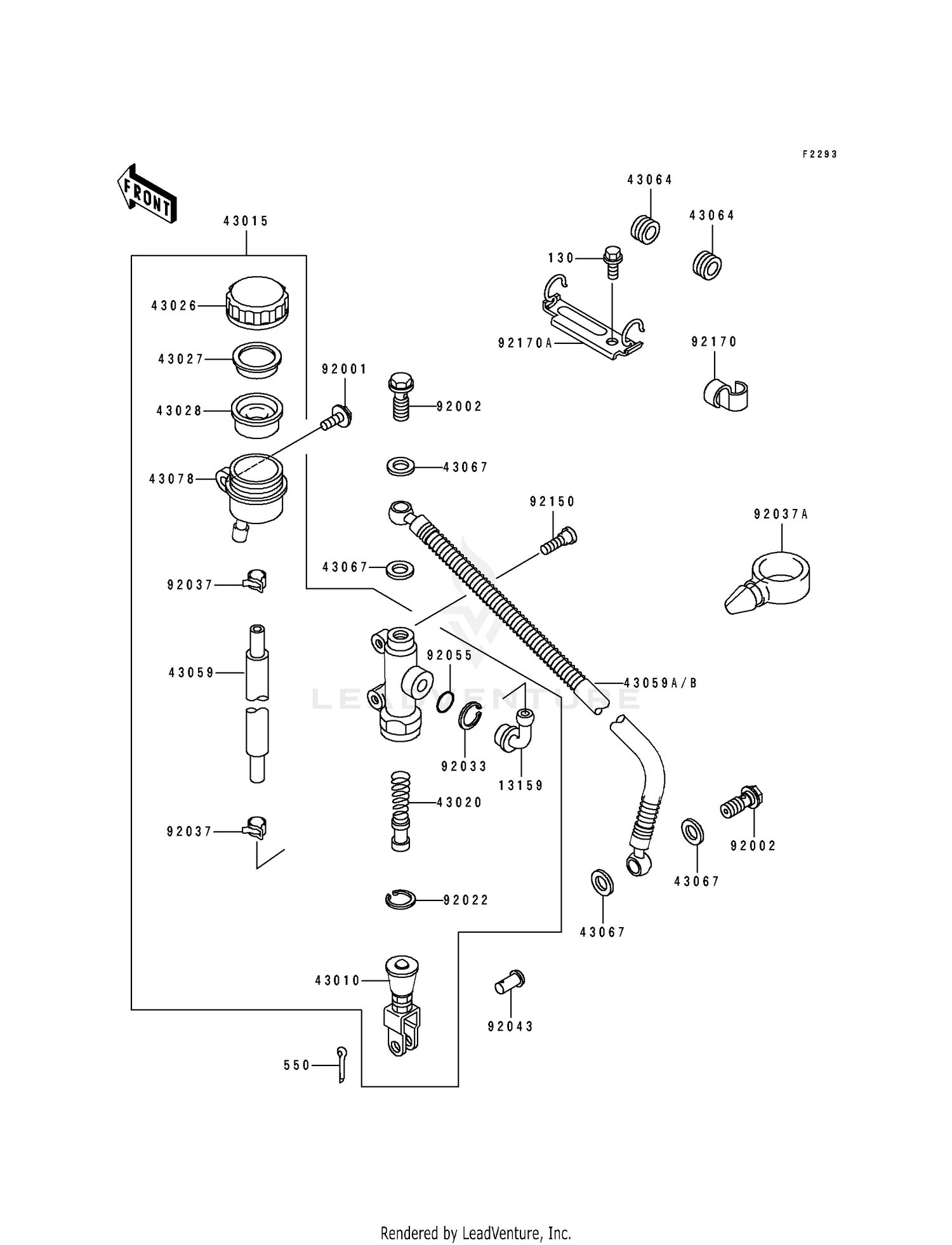 REAR MASTER CYLINDER