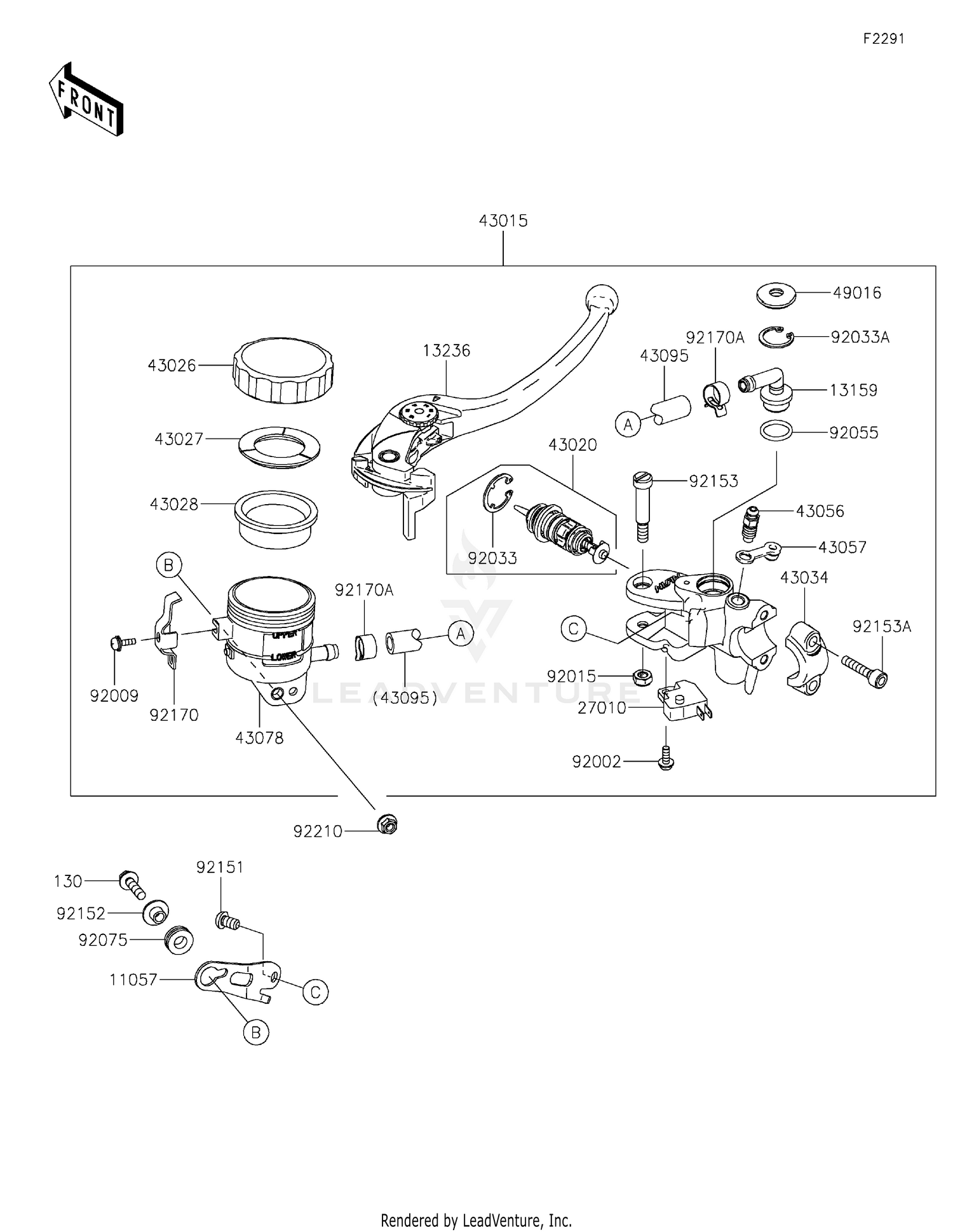 Front Master Cylinder