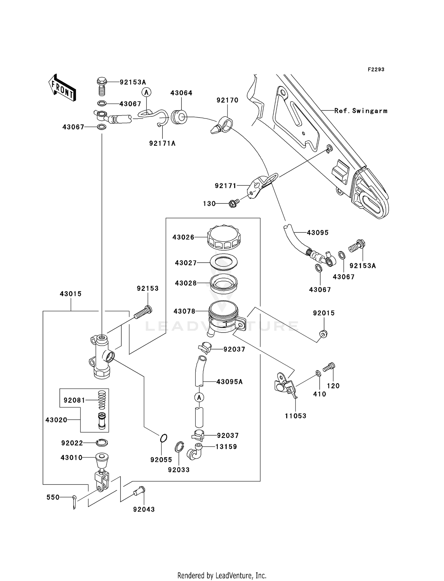 REAR MASTER CYLINDER