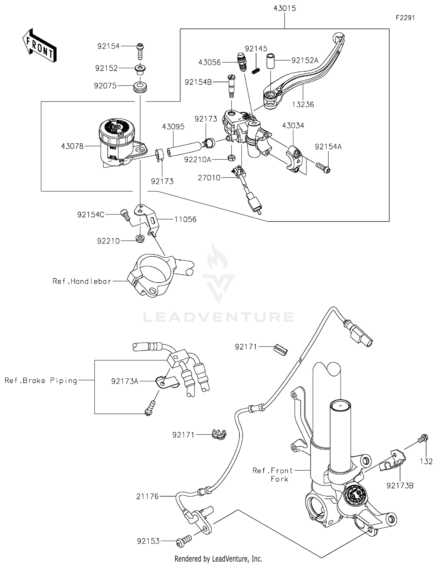Front Master Cylinder