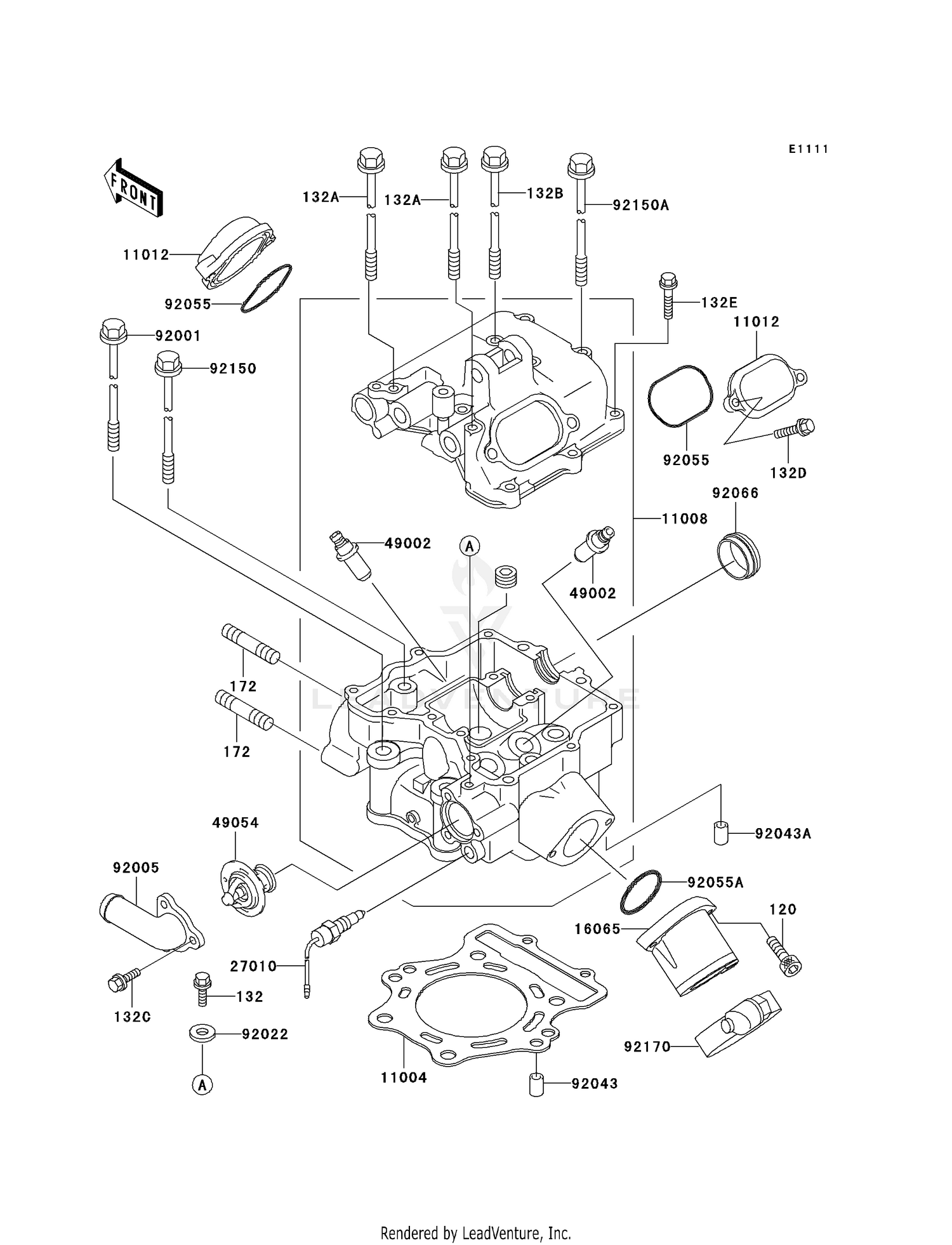 CYLINDER HEAD (-VF400AE515522)