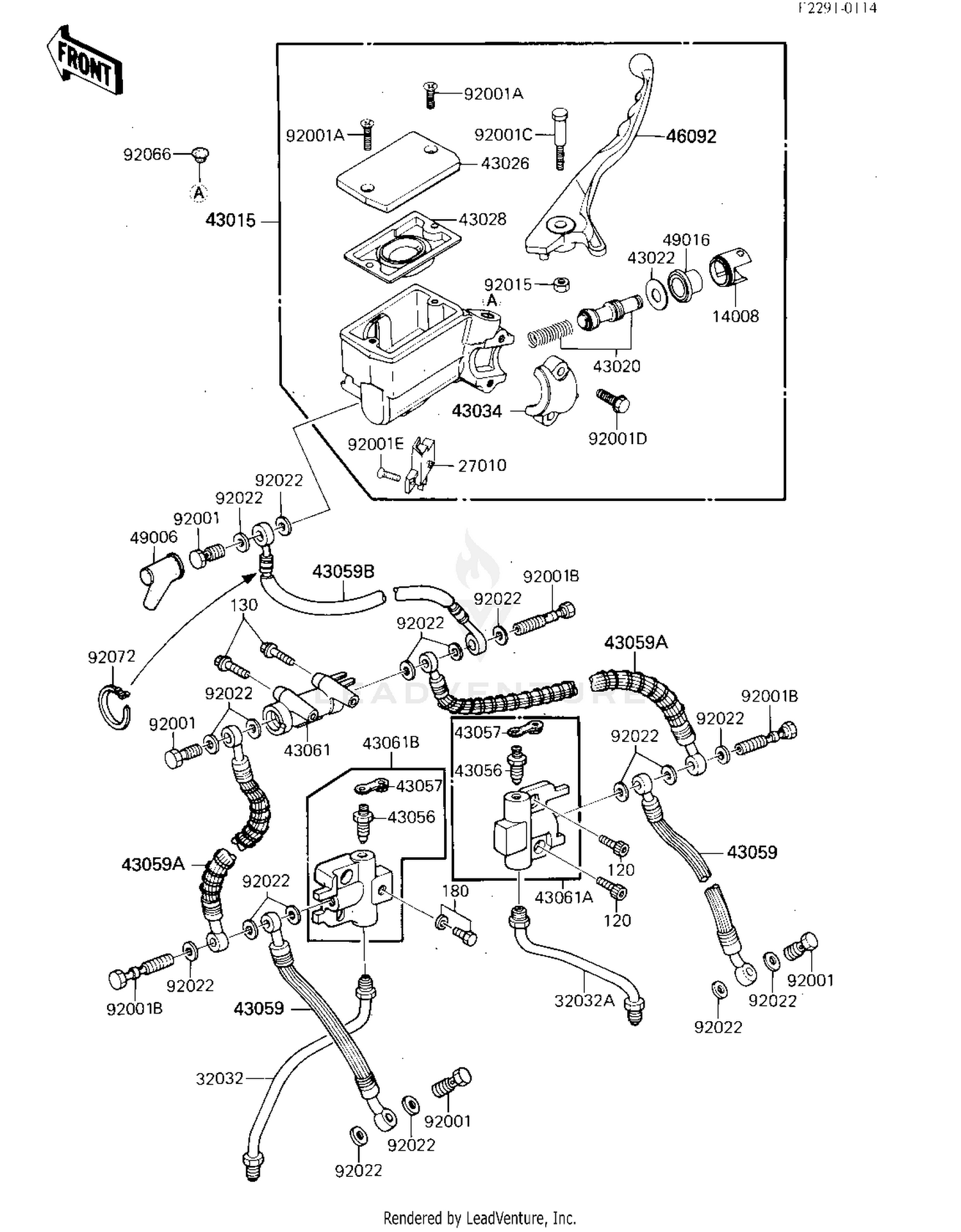 FRONT MASTER CYLINDER